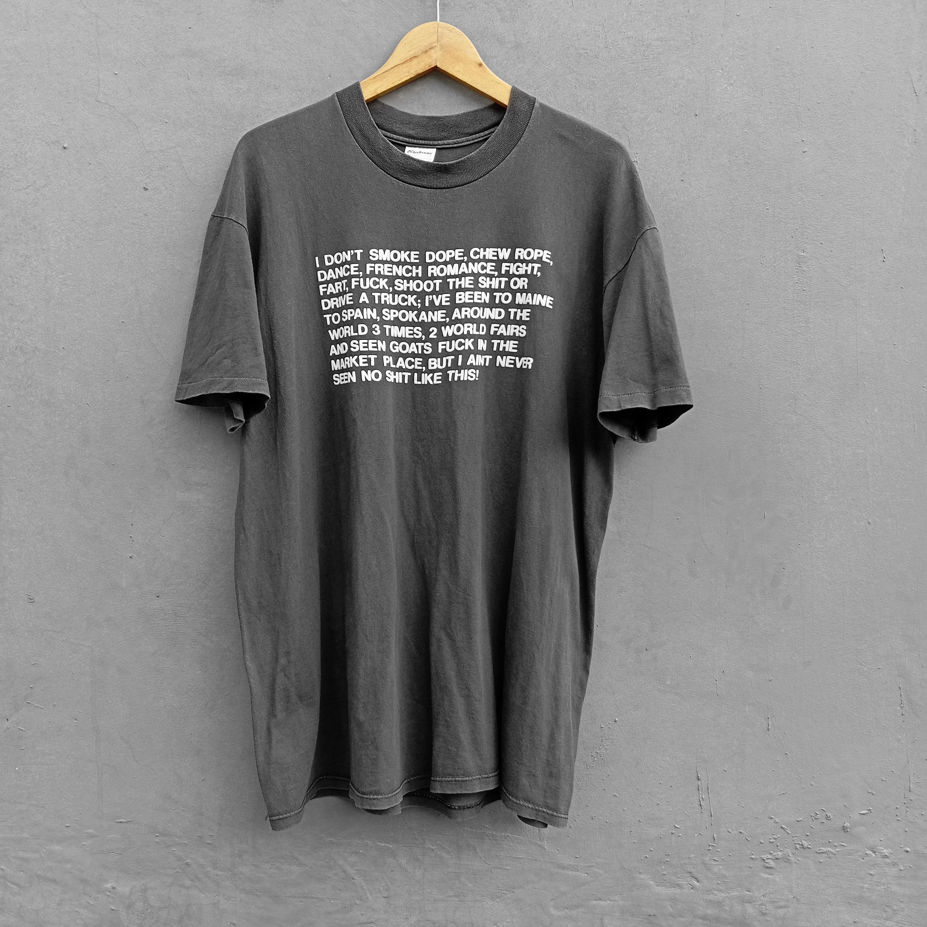 Vintage Vintage statement tees Size US XL / EU 56 / 4 - 1 Thumbnail