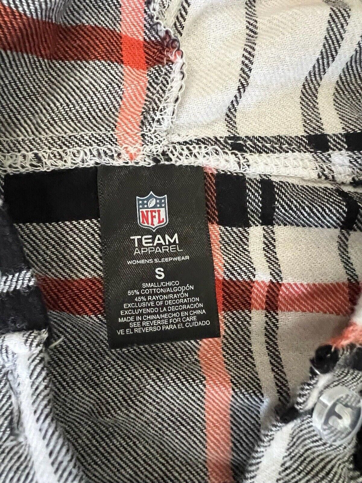 Designer NFL Cincinnati Bengals Plaid Long Sleeve Shirt Hood Size S Size ONE SIZE - 2 Thumbnail