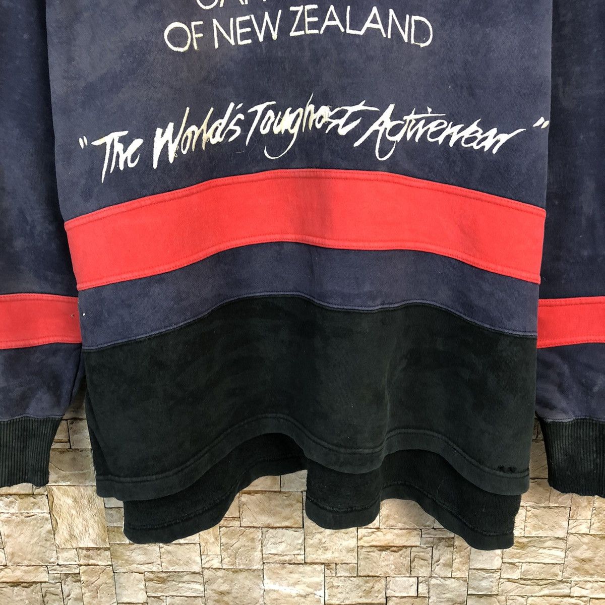 Canterbury of New Zealand Canterbury Newzealand Dark Blue Sweatshirt #A276 Size US L / EU 52-54 / 3 - 6 Thumbnail