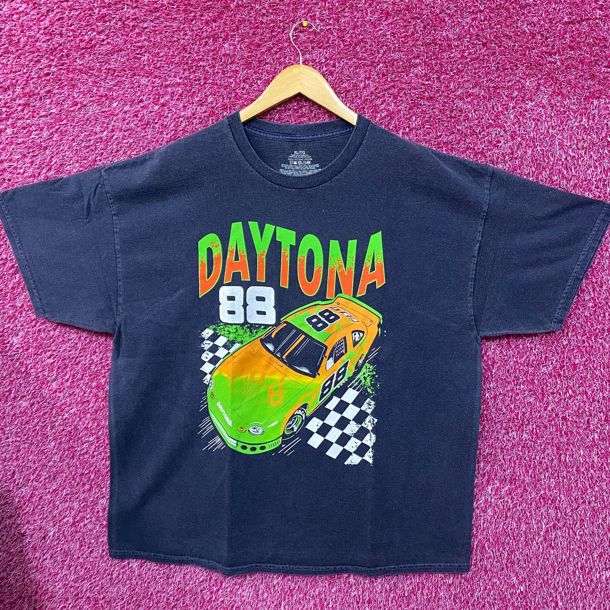 NASCAR Daytona Beach 88 Nascar Racing Graphic Design T-shirt XL Size US XL / EU 56 / 4 - 1 Thumbnail