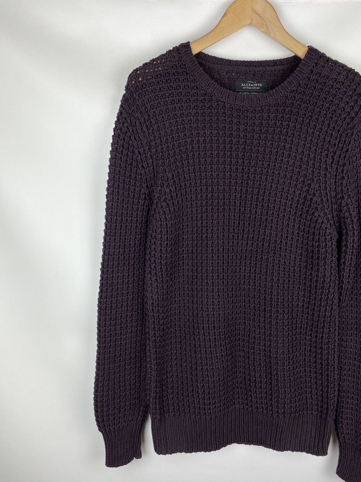Allsaints Allsaints Rok Crew men’s knitted sweater pullover size M Size US M / EU 48-50 / 2 - 2 Thumbnail