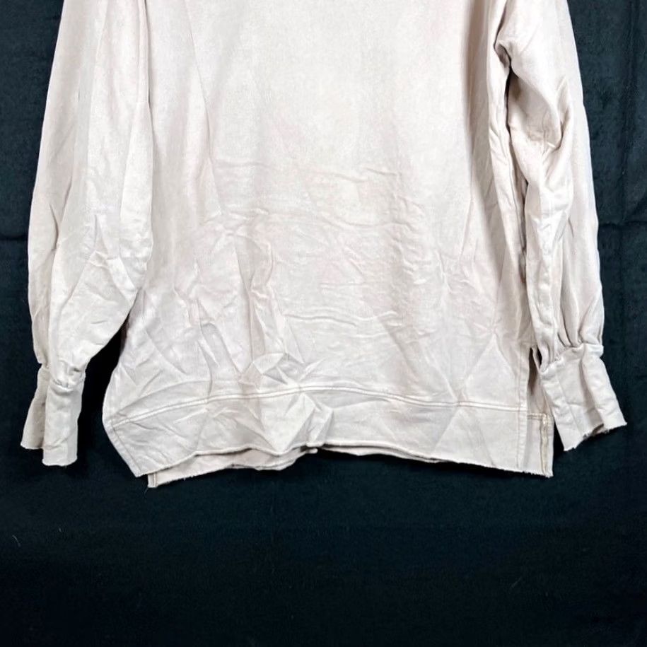 Vintage Mustard Seed Sweatshirt Tan Oversized Long Sleeve Pullover S Athletic Womens Crew Neck Casual Activewear Stretch Jersey Knit Regular 1 Size S / US 4 / IT 40 - 5 Thumbnail