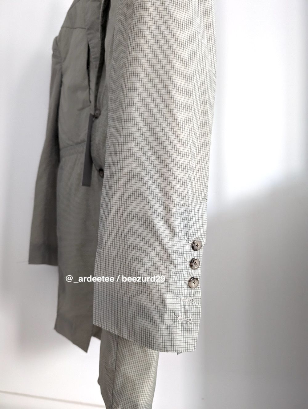 Rick Owens 💥1/1 SAMPLE TRANSTATLIN JUMBO RIPSTOP COAT SS23 Size US M / EU 48-50 / 2 - 10 Thumbnail