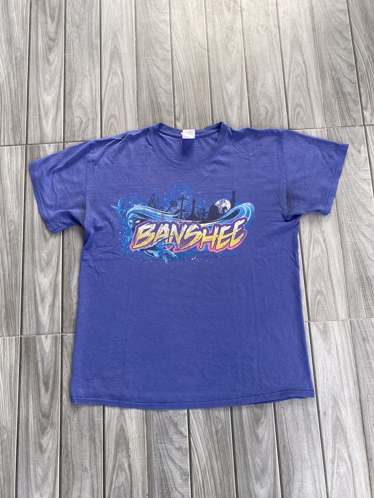 Gildan × Vintage Banshee ghost tshirt Size US L / EU 52-54 / 3 - 1 Thumbnail