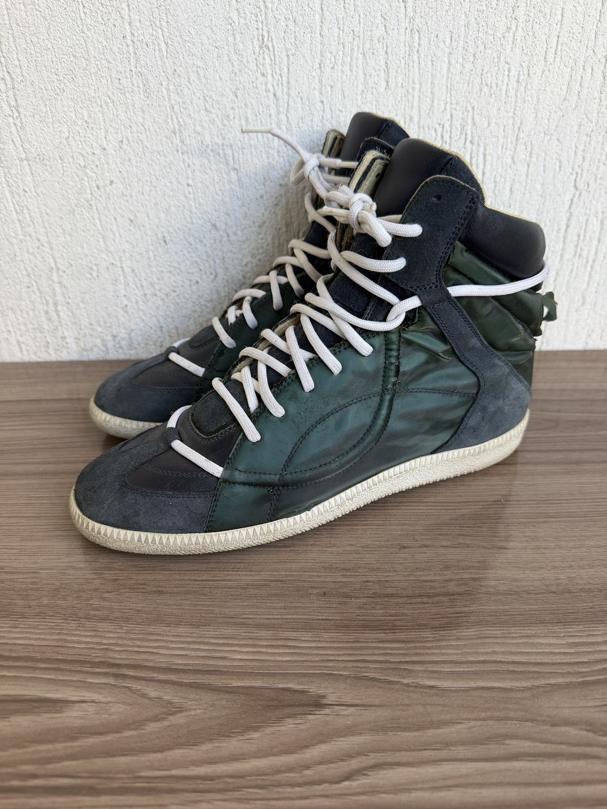 Maison Margiela fw12 high top trainers Size US 7 / EU 40 - 1 Thumbnail