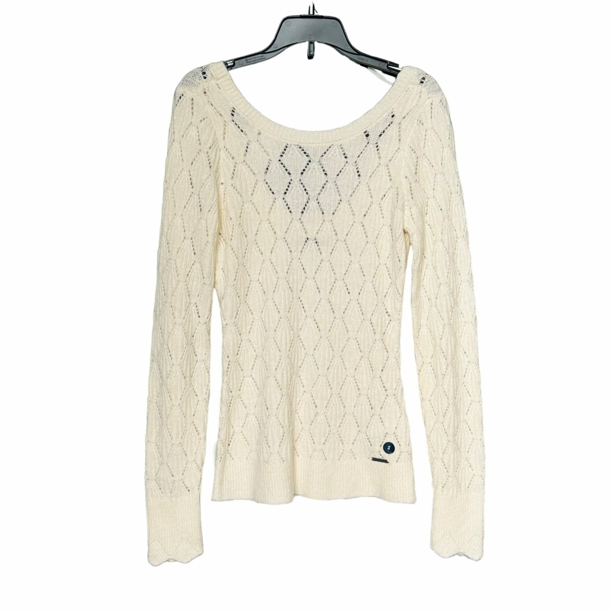 Abercrombie & Fitch Abercrombie and Fitch Sz S Women's knit sweater Cream Ivory Size S / US 4 / IT 40 - 1 Thumbnail