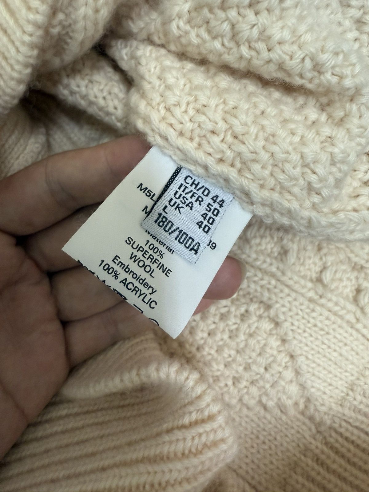 Bally Bally Logo wool knit sweater Size US M / EU 48-50 / 2 - 6 Thumbnail