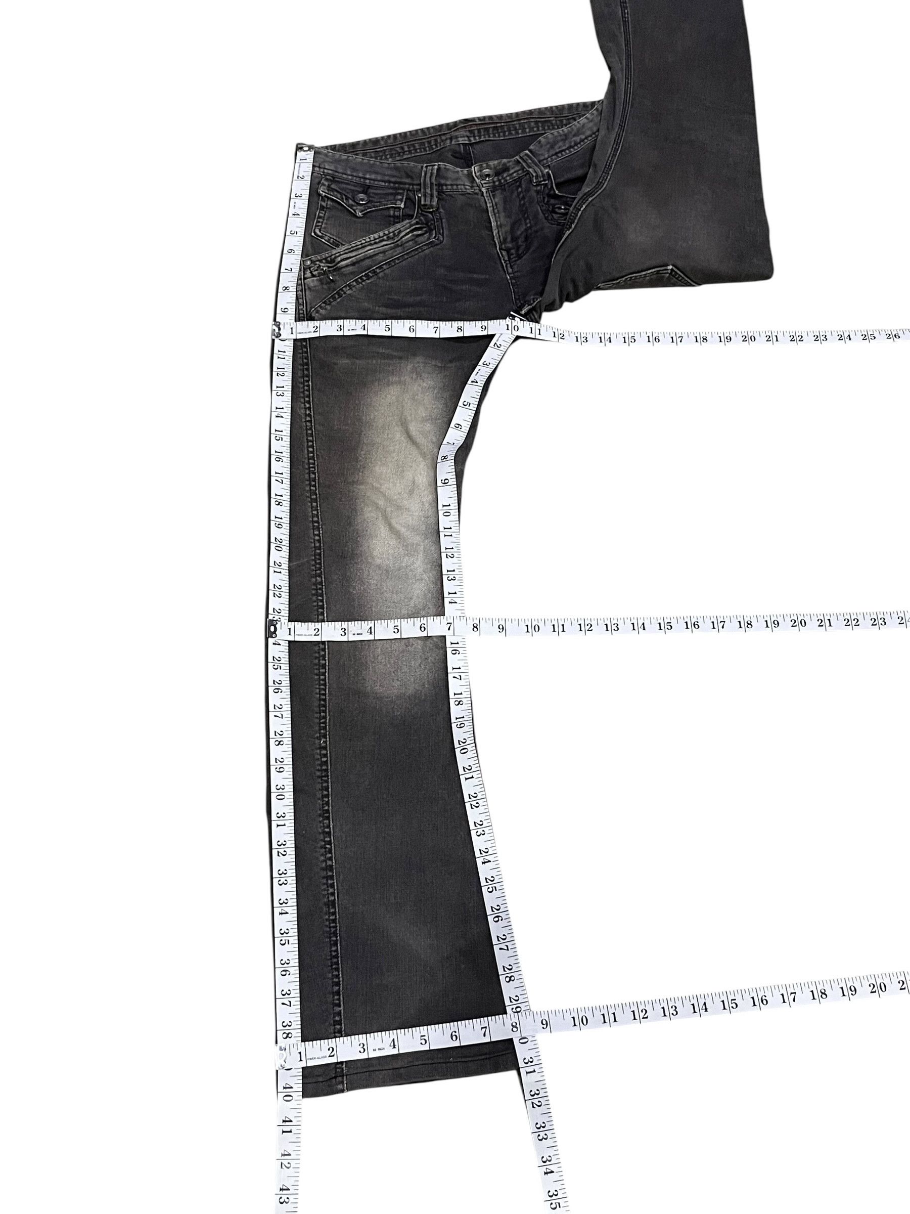 Nicole Club Archive Nicole Club"Elaborate Collection" Grunge Faded Flare Size US 28 / EU 44 - 14 Thumbnail