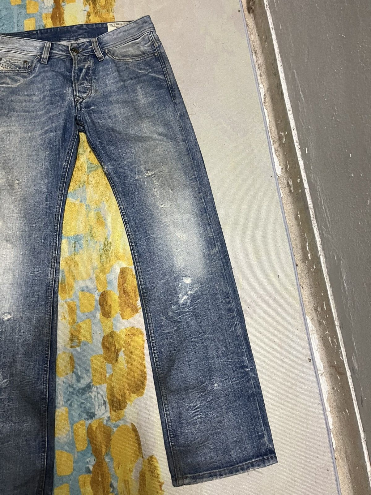 Diesel 💥Grailed Sale💥 Diesel Sukajan Motive Embroidery Jeans Size US 32 / EU 48 - 3 Thumbnail
