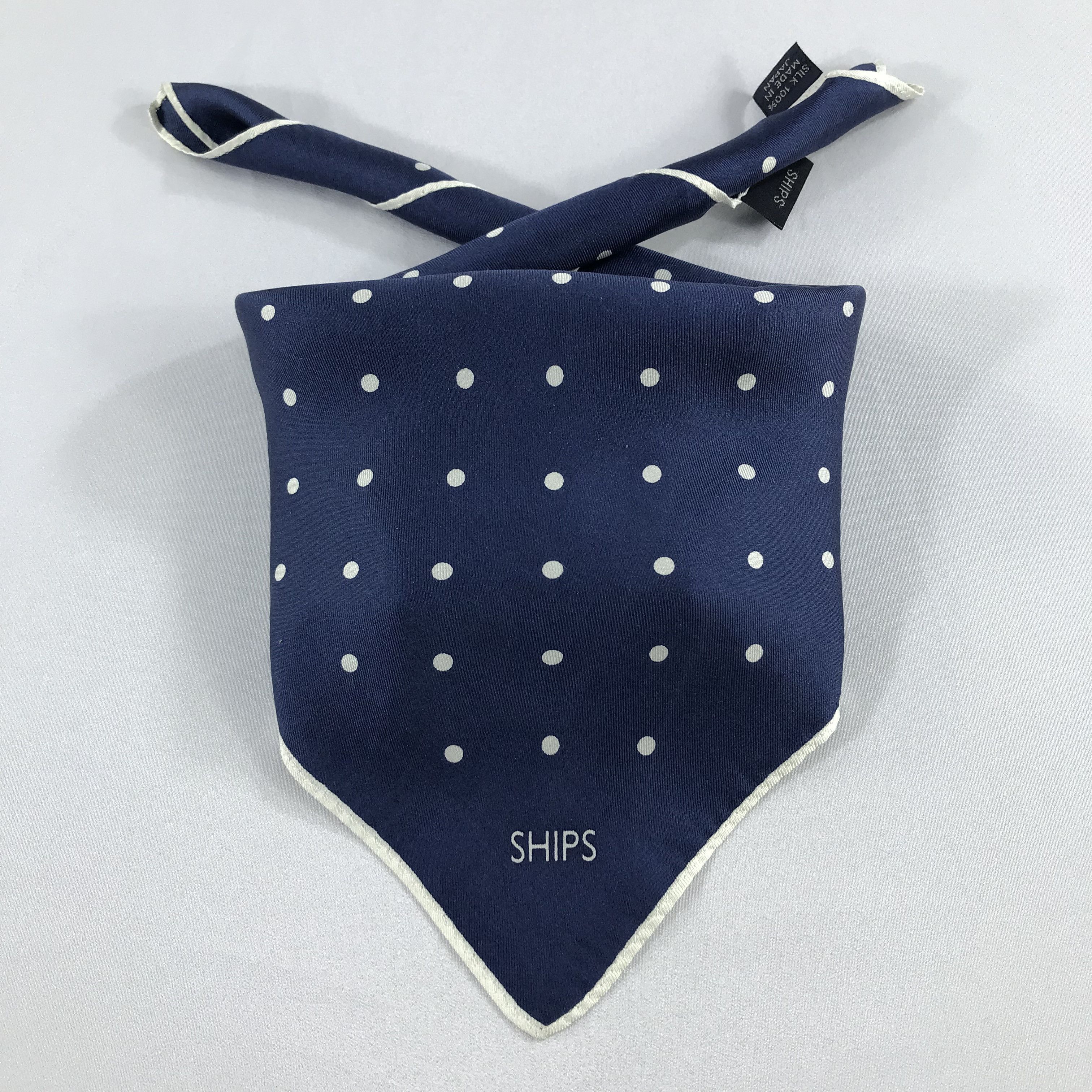 SHIPS × Vintage Ships Bandana / Handkerchief / Neckerchief - S2499 Size ONE SIZE - 3 Thumbnail