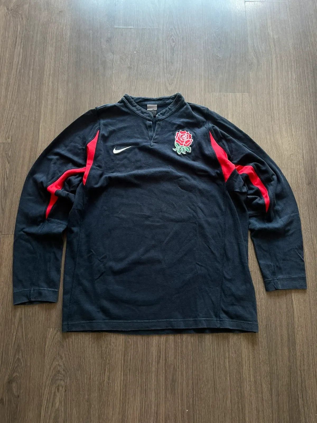 Nike × Supreme Supreme Nike Stripe Rugby Long Sleeve Shirt