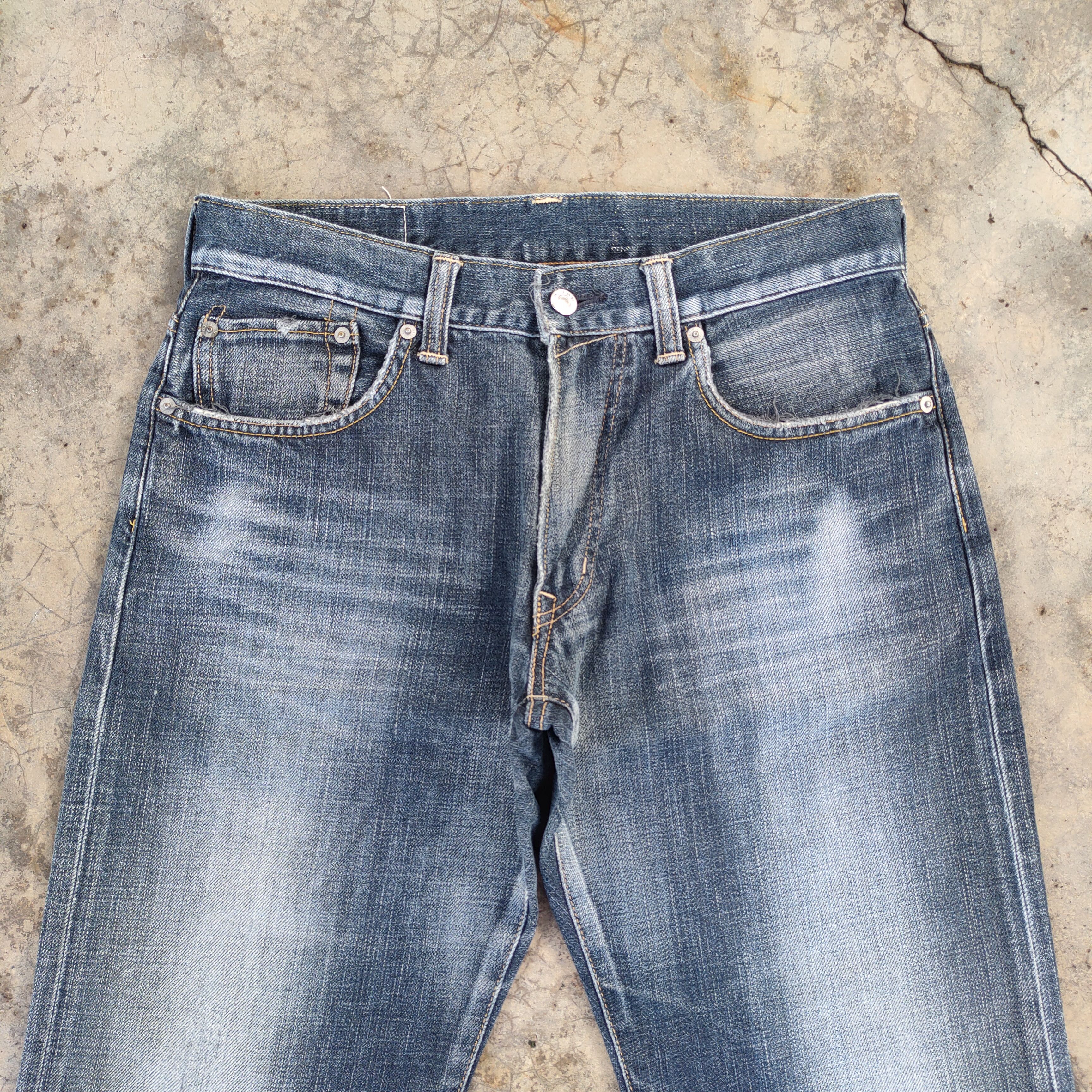 Edwin Edwin vintage faded jeans denim pants Size US 33 - 3 Thumbnail