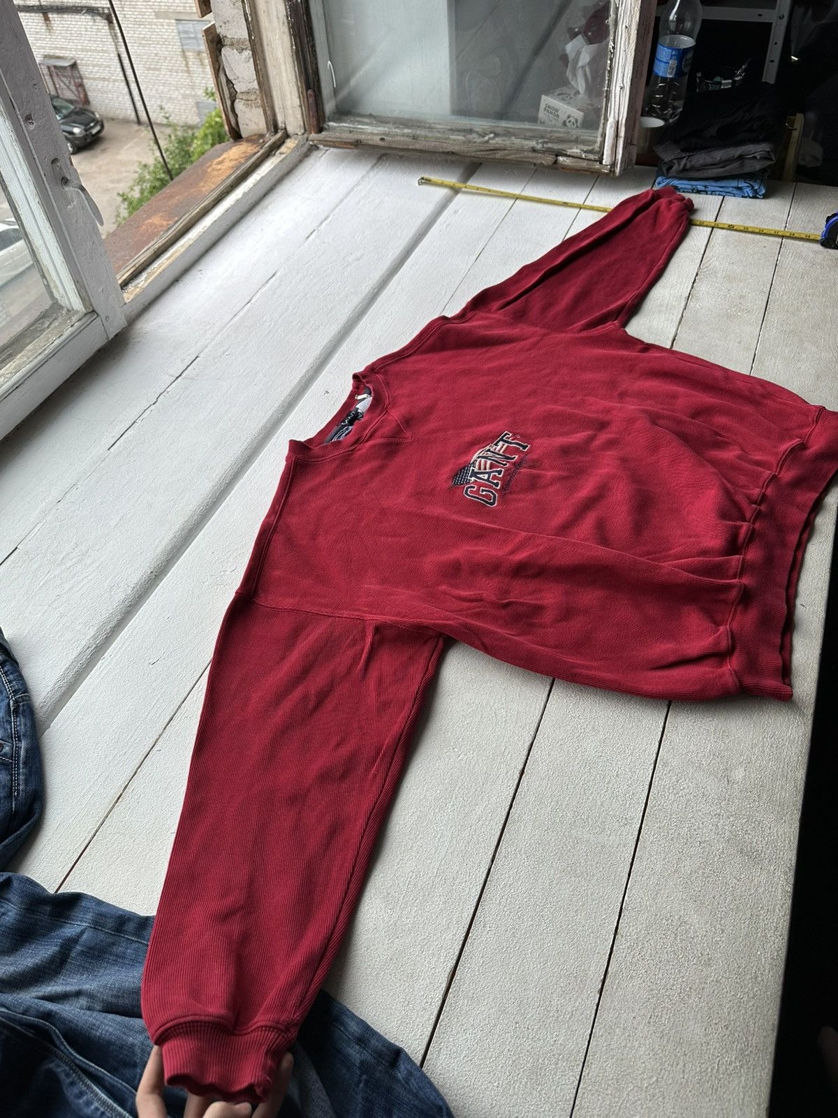 Gant 🚨RARE GANT USA FLAD BIG LOGO OVERSIZED SWEATSHIRT y2k Size US XL / EU 56 / 4 - 2 Thumbnail