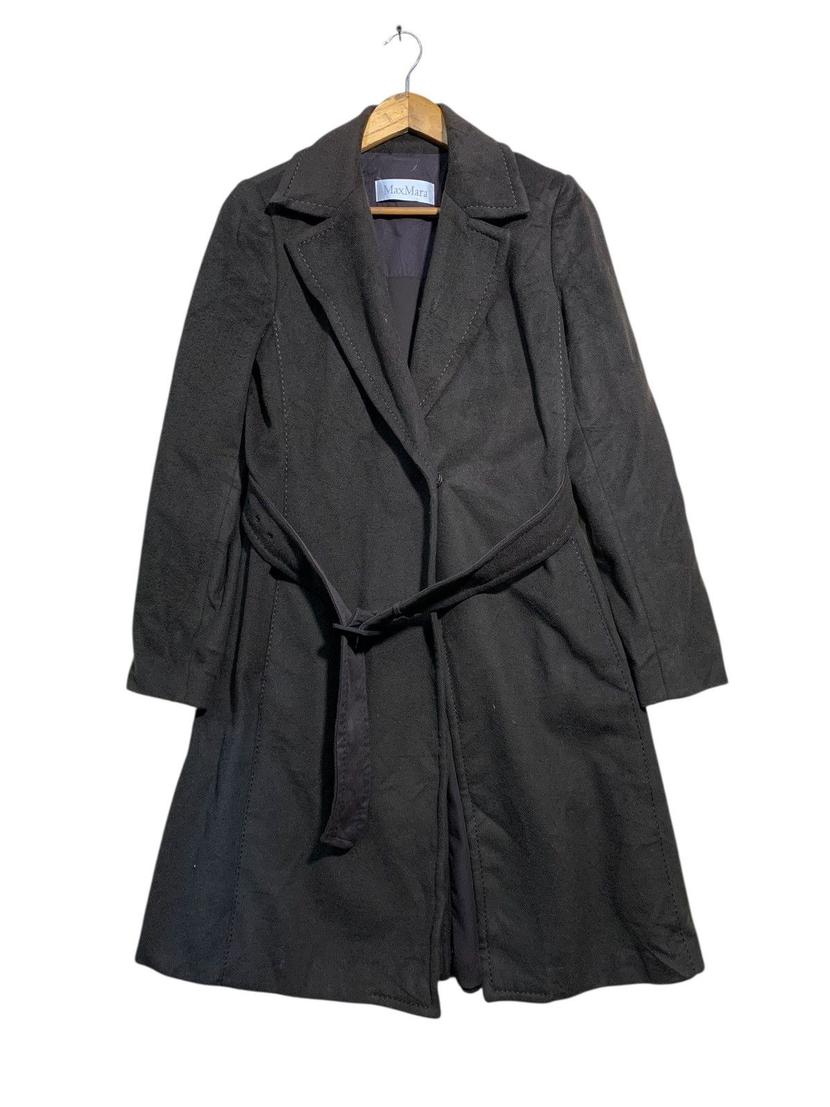 Max Mara 🔥MAX MARA WOOL/CASHMERE TRENCH COATS Size M / US 6-8 / IT 42-44 - 1 Thumbnail