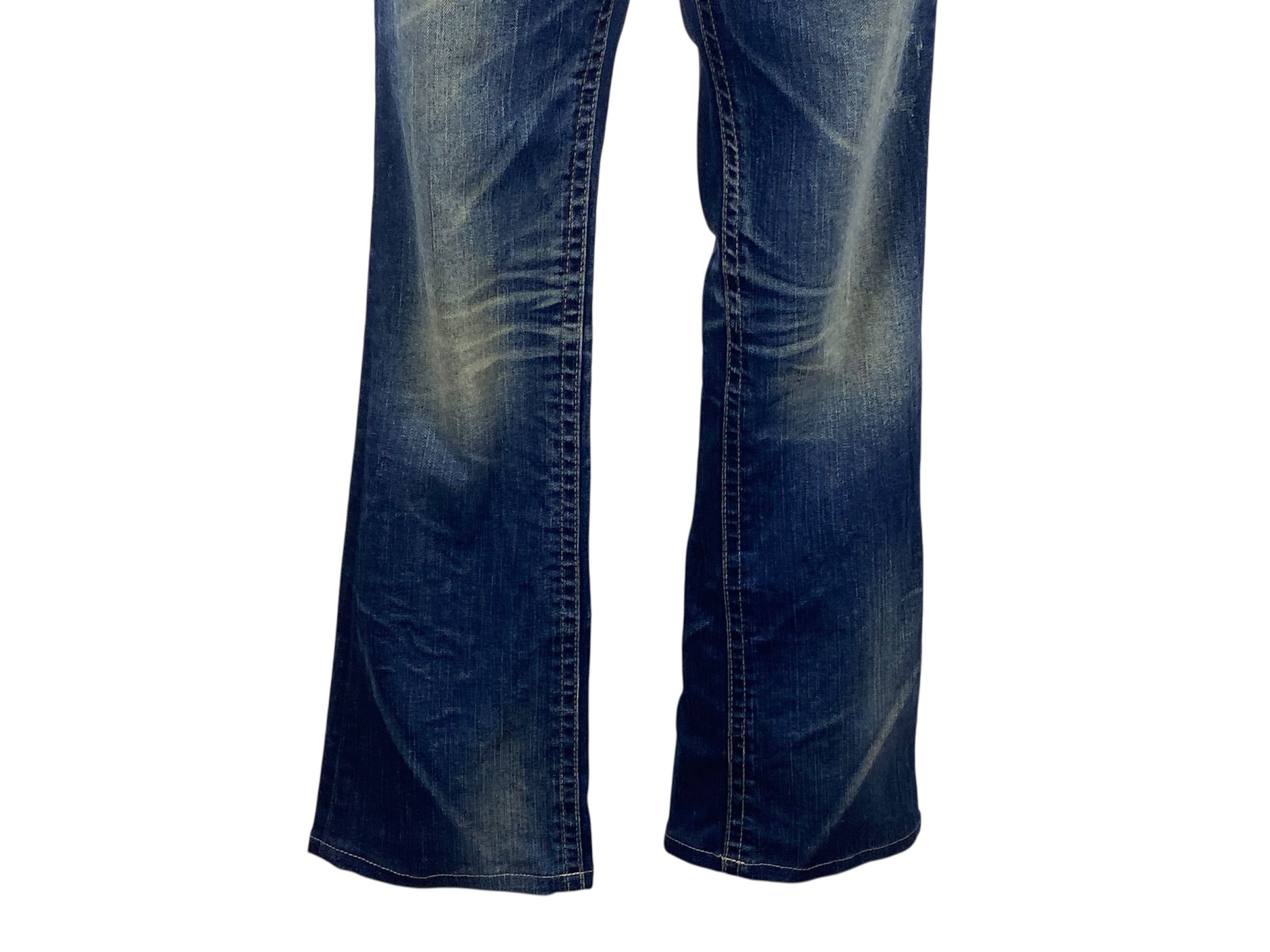 Japanese Brand Lolita Jeans Flare Jeans Size 30" / US 8 / IT 44 - 4 Thumbnail