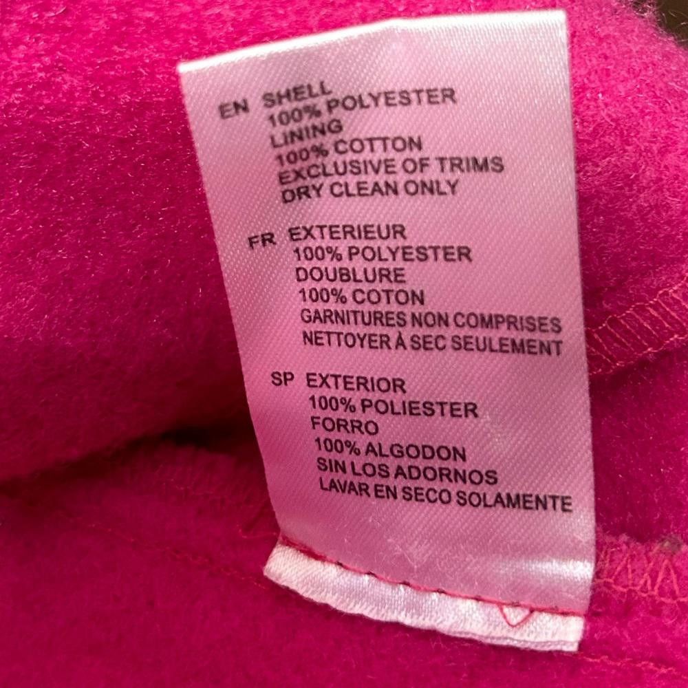 Designer Anthropologie l RD Style Unlined Flash Pink Shacket Medium Size M / US 6-8 / IT 42-44 - 12 Thumbnail