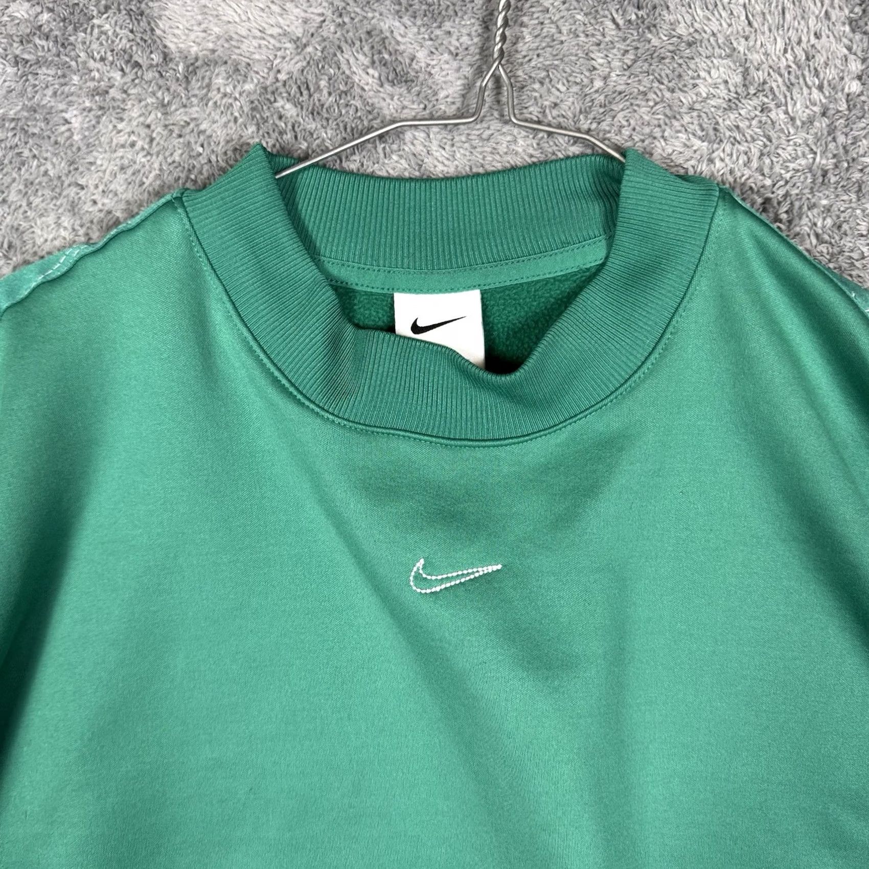 Nike Nike Sweatshirt Mens L Logo Tape Center Swoosh Pullover Therma-Fit Tech DQ5513 Size US L / EU 52-54 / 3 - 4 Thumbnail