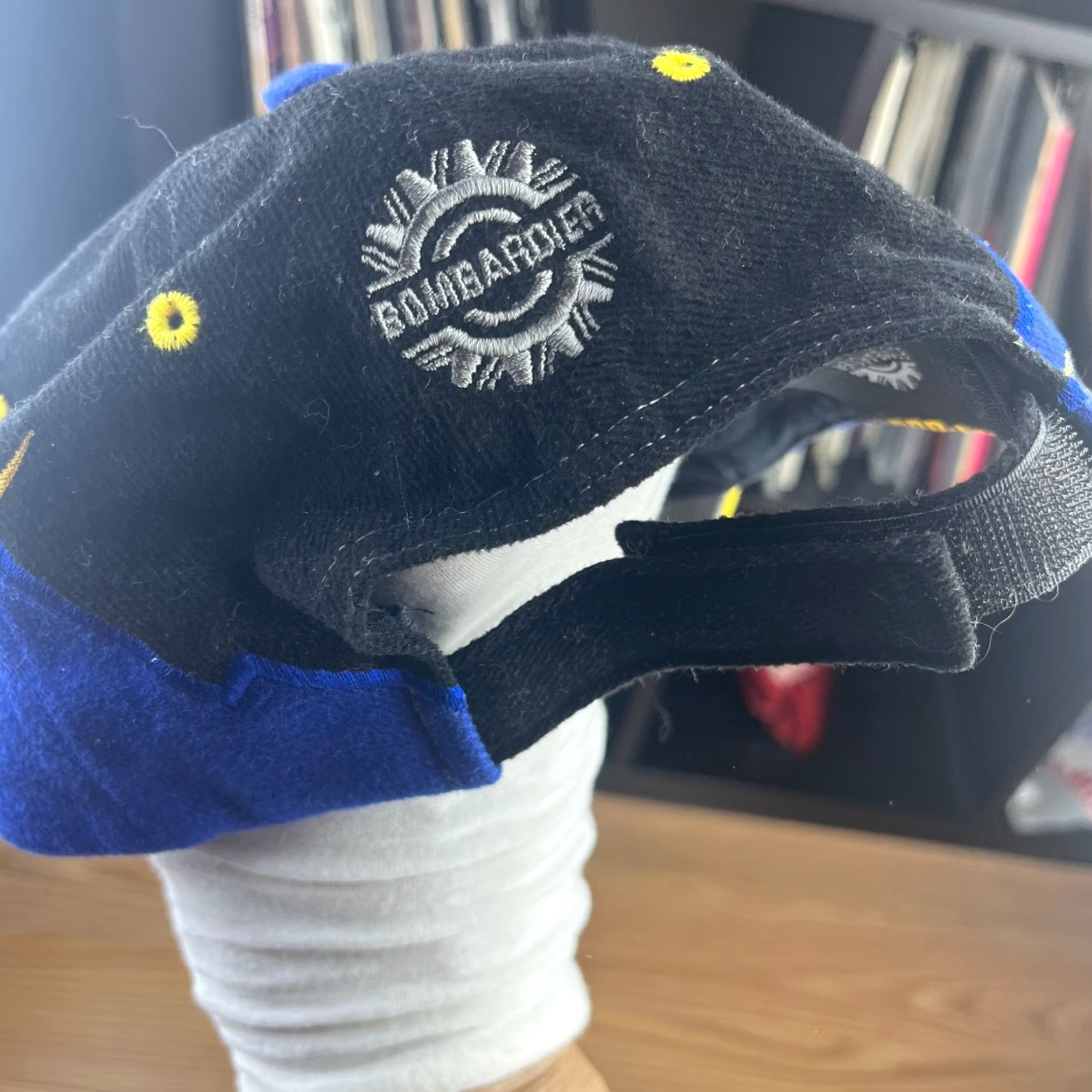 Vintage VINTAGE Ski-Doo MXZ Rev Motocross Strapback Hat – 90s Snowmobile Cap Men One Size Black Baseball Cap Mens Size ONE SIZE - 3 Thumbnail