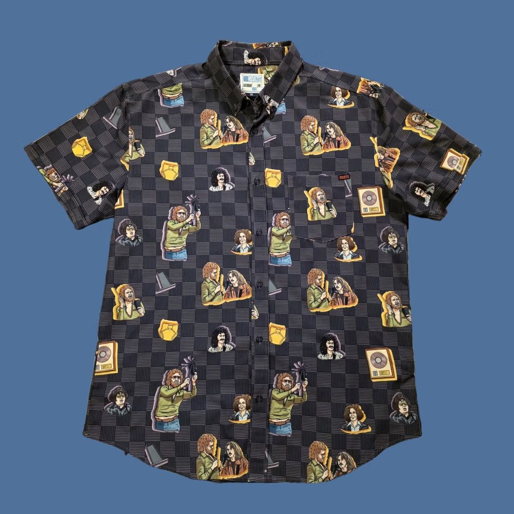 Olive RSVLTS x Saturday Night Live SNL More Cowbell Button Down Shirt Funny Casual XL Size US XL / EU 56 / 4 - 1 Thumbnail