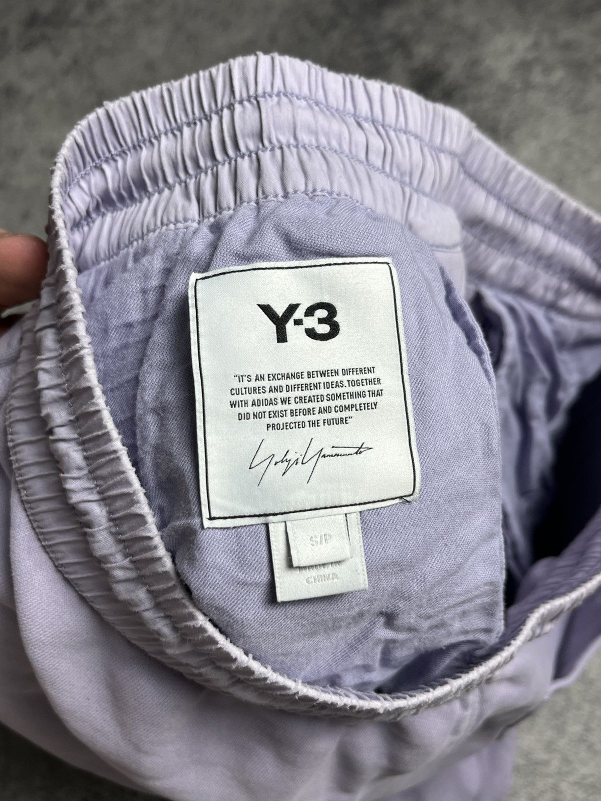Adidas × Y-3 🔥YOHJI YAMAMOTO Y-3 ADIDAS HEAVY COTTON TRACK SHORTS Size US 31 - 9 Thumbnail