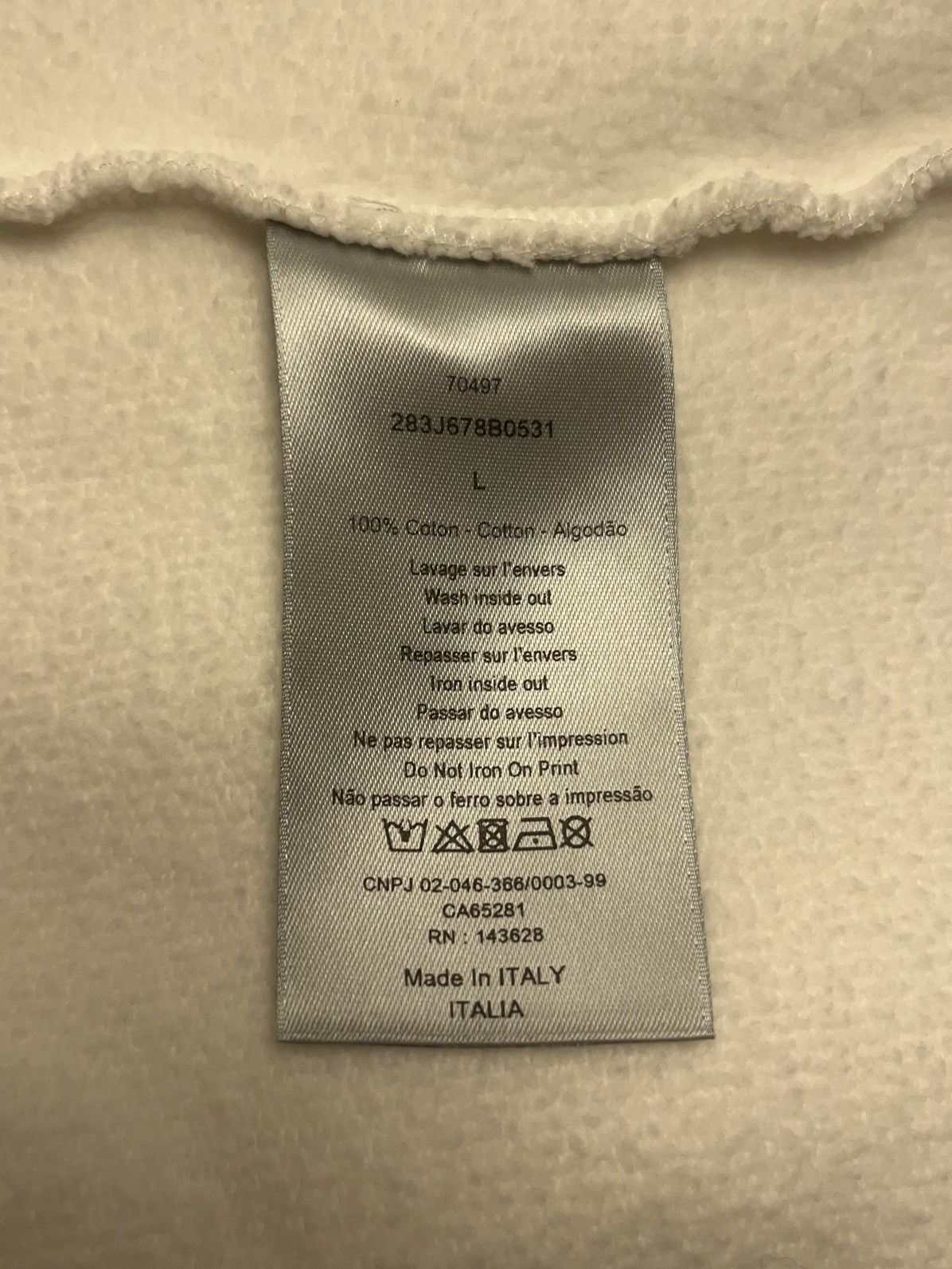 Dior Dior x Cactus Jack oversized hoodie Size US L / EU 52-54 / 3 - 5 Thumbnail