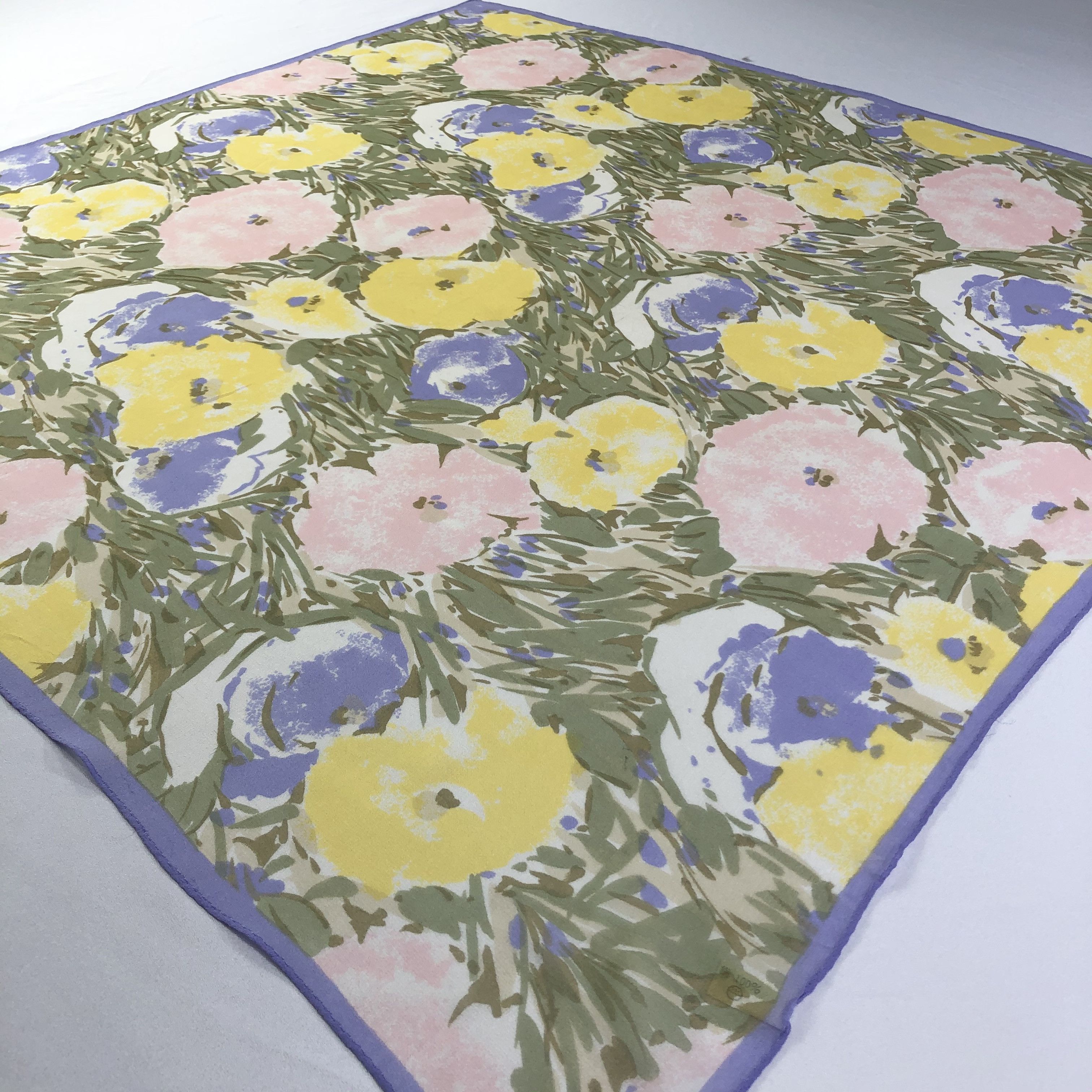 Vintage Vintage Silk Scarf Size ONE SIZE - 4 Thumbnail