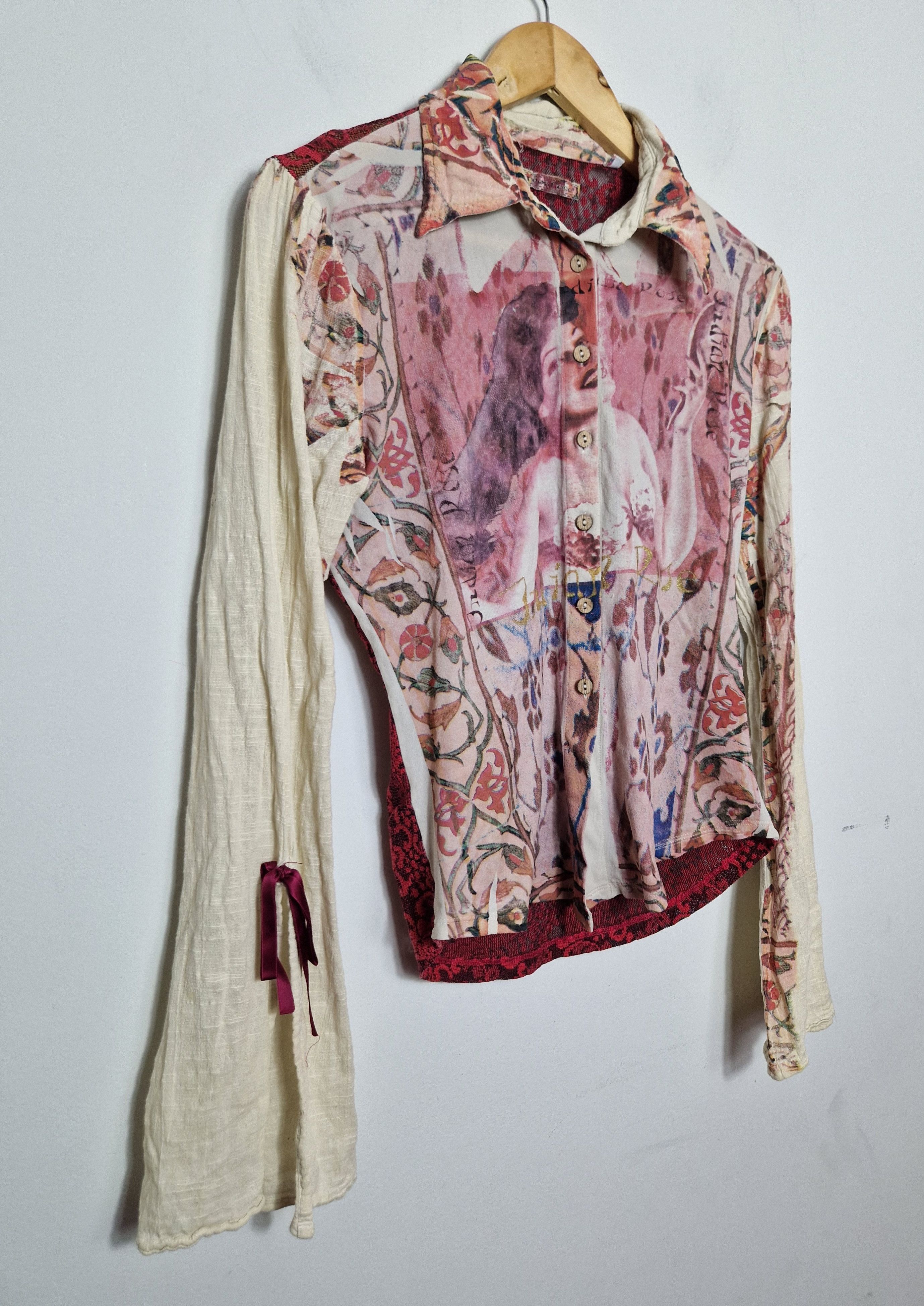 Jean Paul Gaultier Vintage lace flare jean paul gaultier style top Size M / US 6-8 / IT 42-44 - 3 Thumbnail