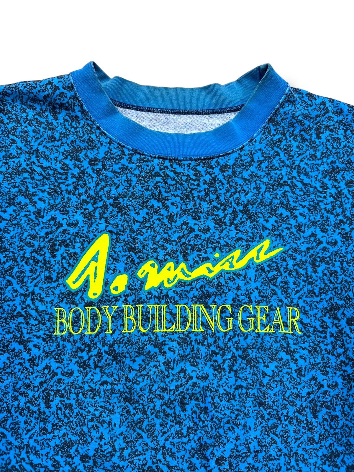 Vintage *RARE* 90s VINTAGE T.MICHEAL BODY BUILDING SWEATER CHICAGO Size US XL / EU 56 / 4 - 3 Thumbnail
