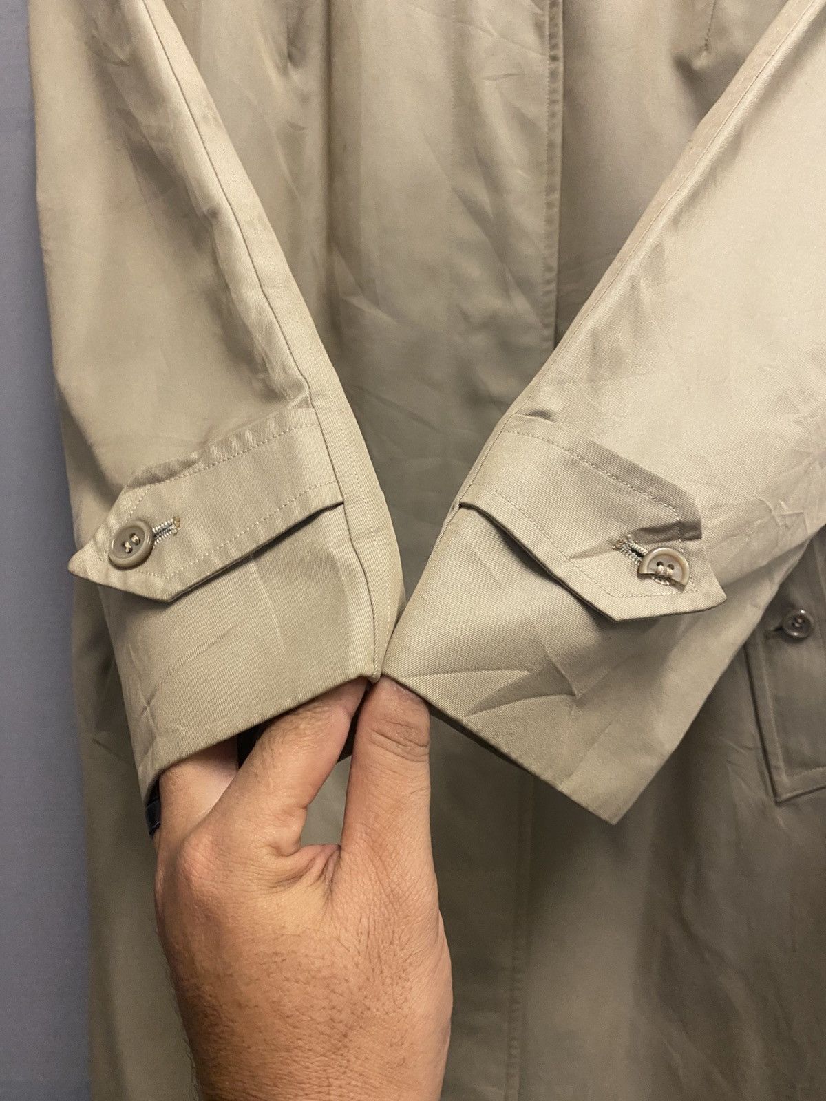 Burberry Vintage Burberrys Trench Coat Size S / US 4 / IT 40 - 6 Thumbnail