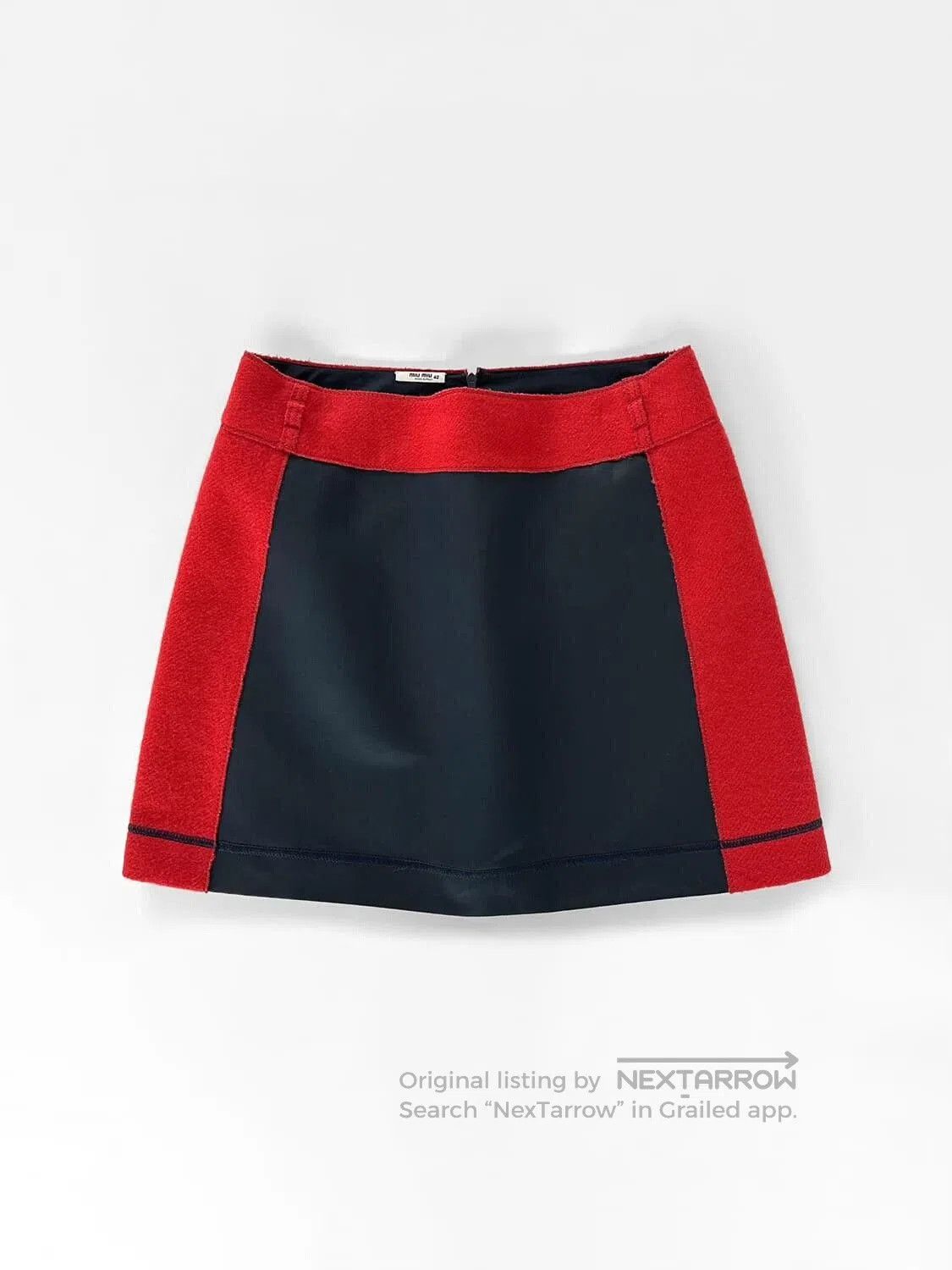 Miu Miu Miu Miu Vintage Contrast Dress. Size 37" - 1 Thumbnail