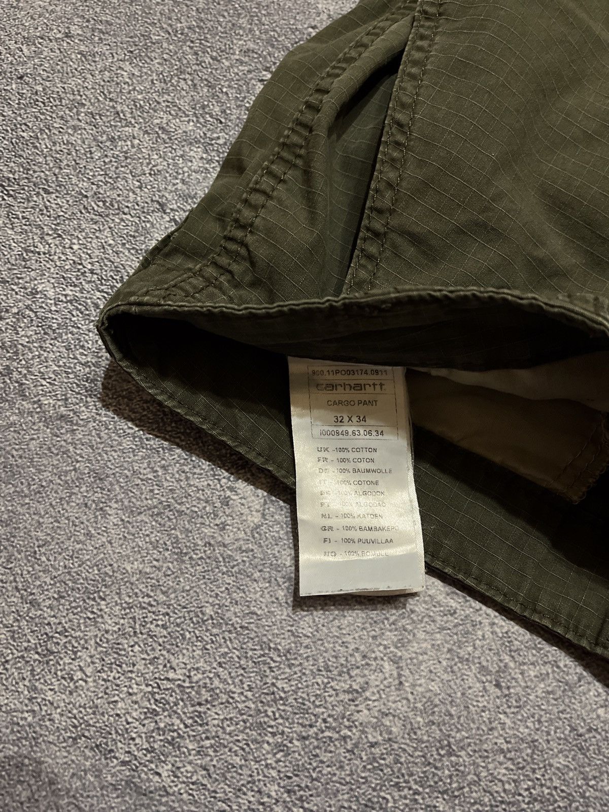 Carhartt × Vintage Cargo Pants Carhartt Wip Baggy Fit Vintage Y2K Opium Size US 32 / EU 48 - 6 Thumbnail