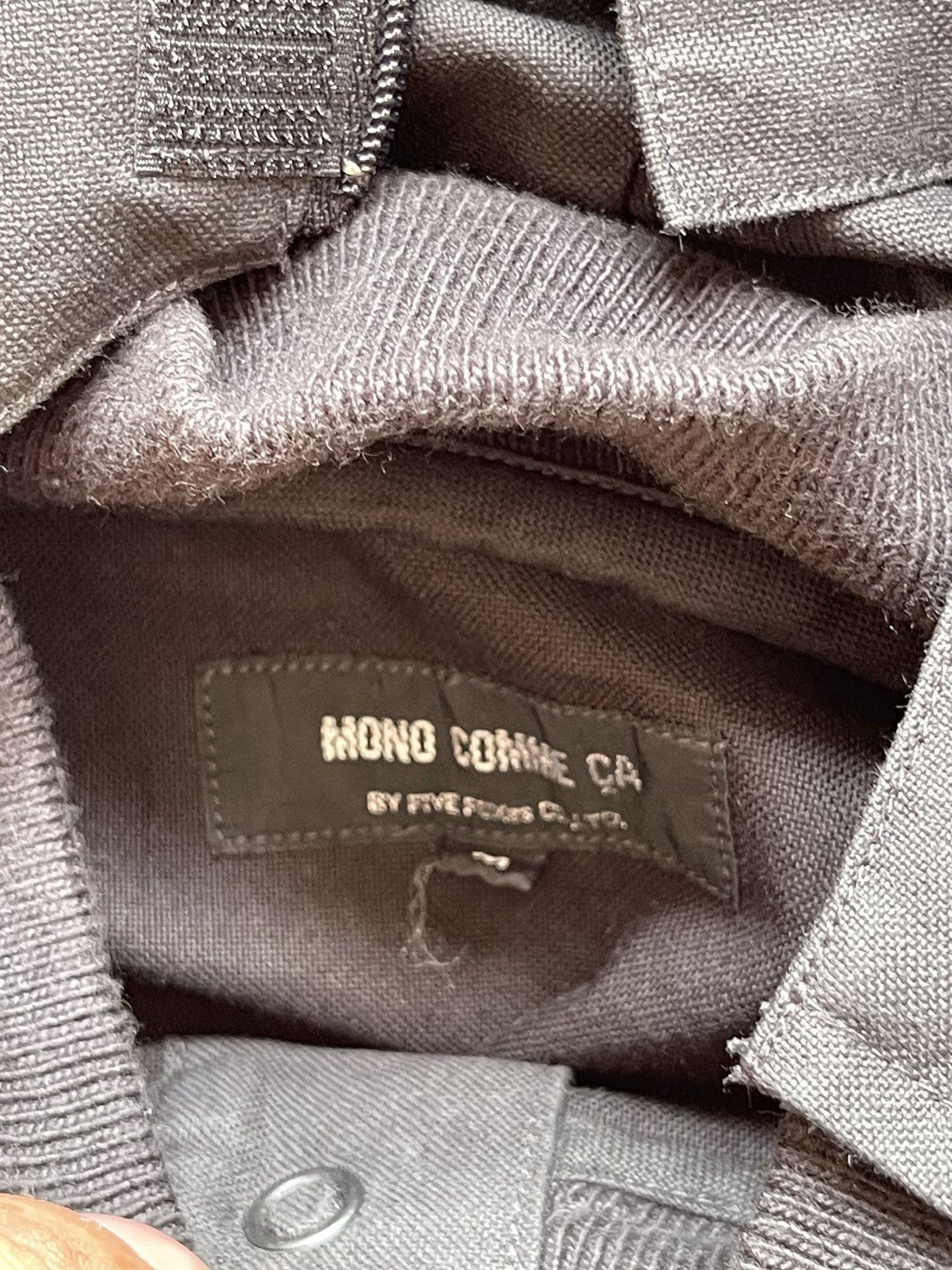 14th Addiction × Comme Ca Ism × If Six Was Nine 2000s Mono Comme Ca Mask Hoodie Size US M / EU 48-50 / 2 - 12 Thumbnail