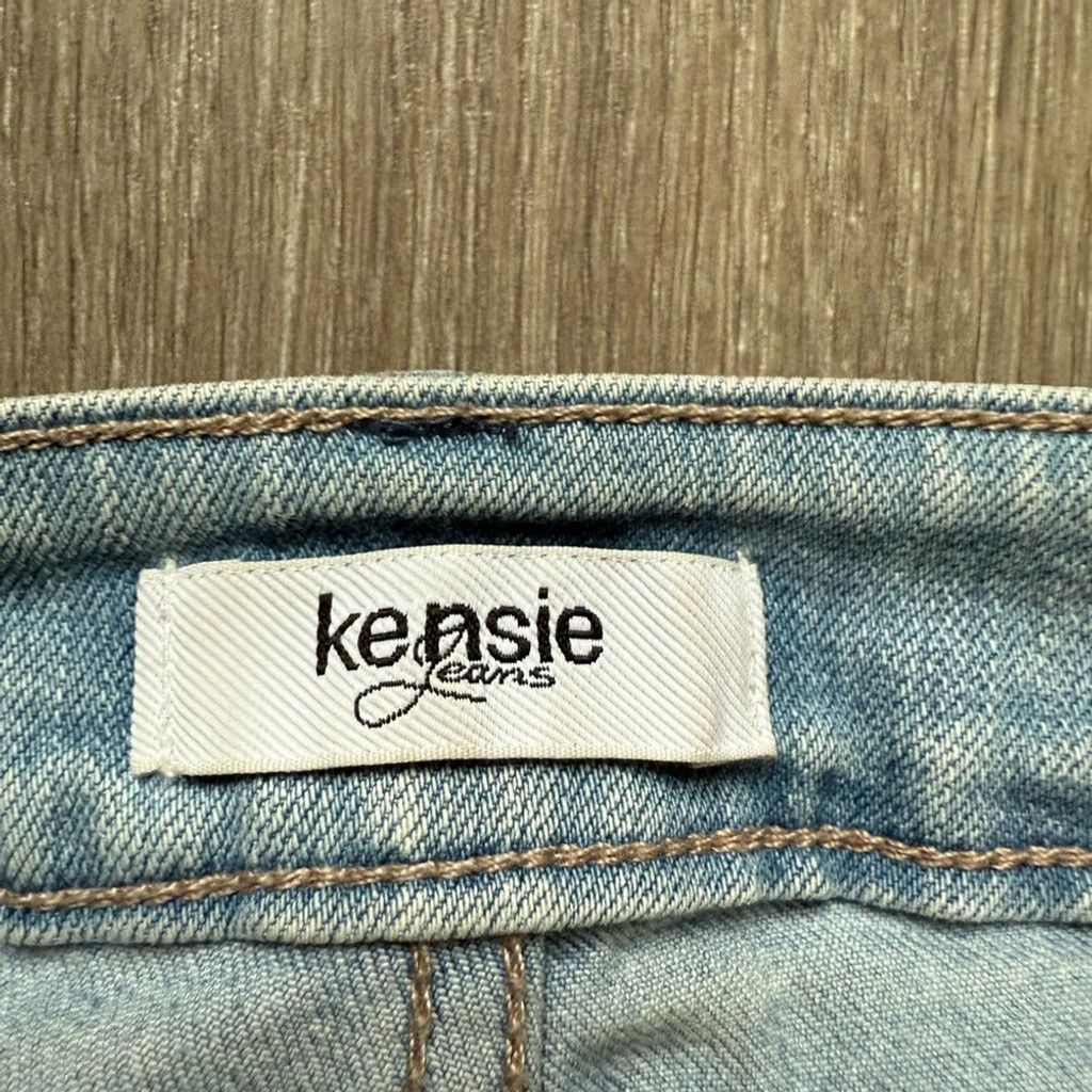 Hudsons Bay Kensie Blue Ankle Cropped Jeans with Distressed Style Size 27" / US 4 / IT 40 - 4 Thumbnail