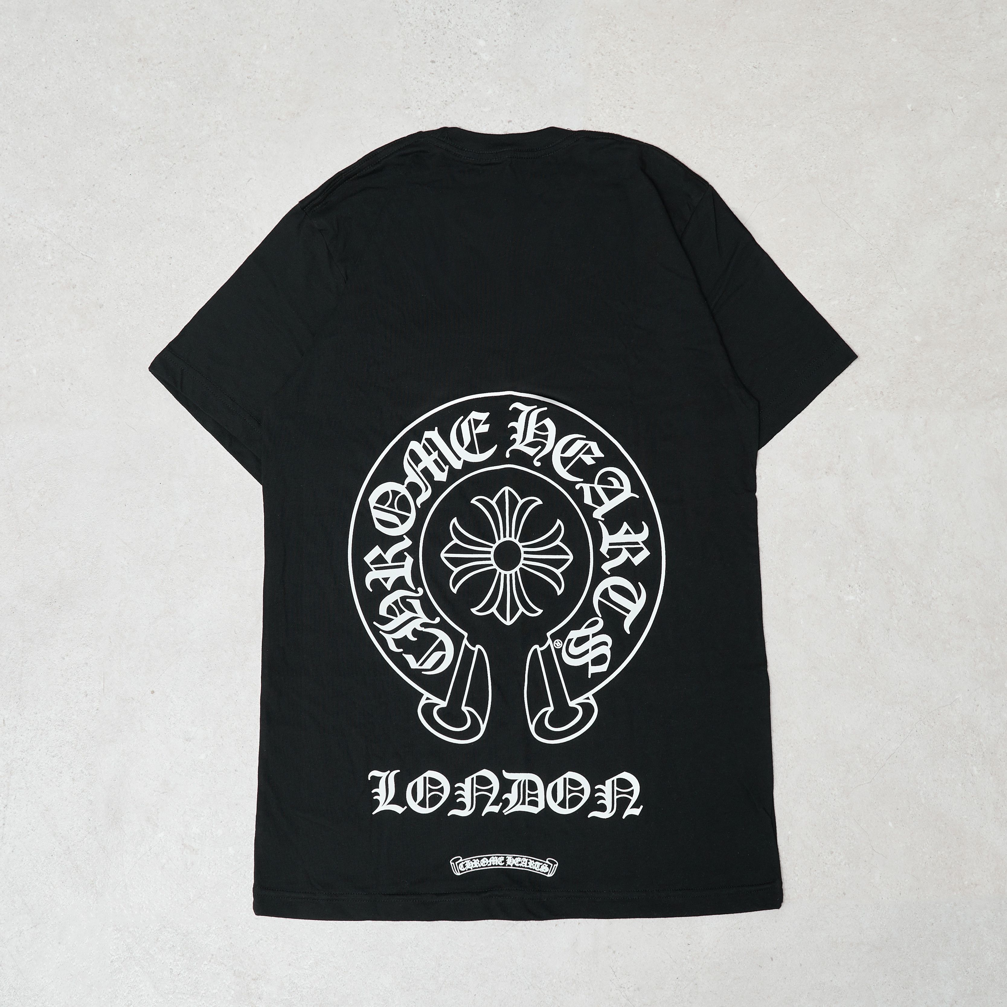 Chrome Hearts CHROME HEARTS LONDON T Shirt BLACK | Grailed