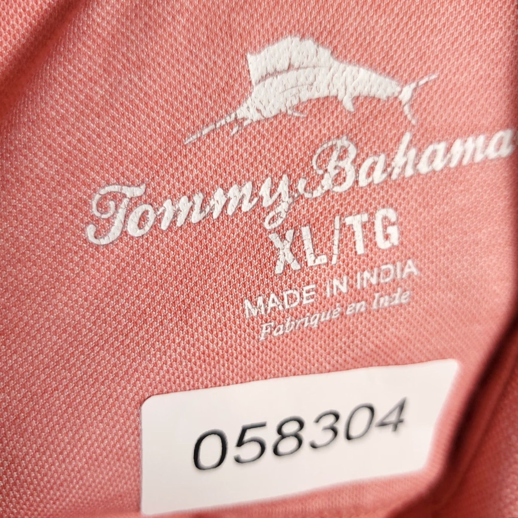 Tommy Bahama VINTAGE Tommy Bahama Polo Shirt Mens XL Pink Marlin Casual Short Sleeve Shirt Adult XL Pink Logo Button Collar Modern Preppy Sports Mens Size US XL / EU 56 / 4 - 8 Thumbnail