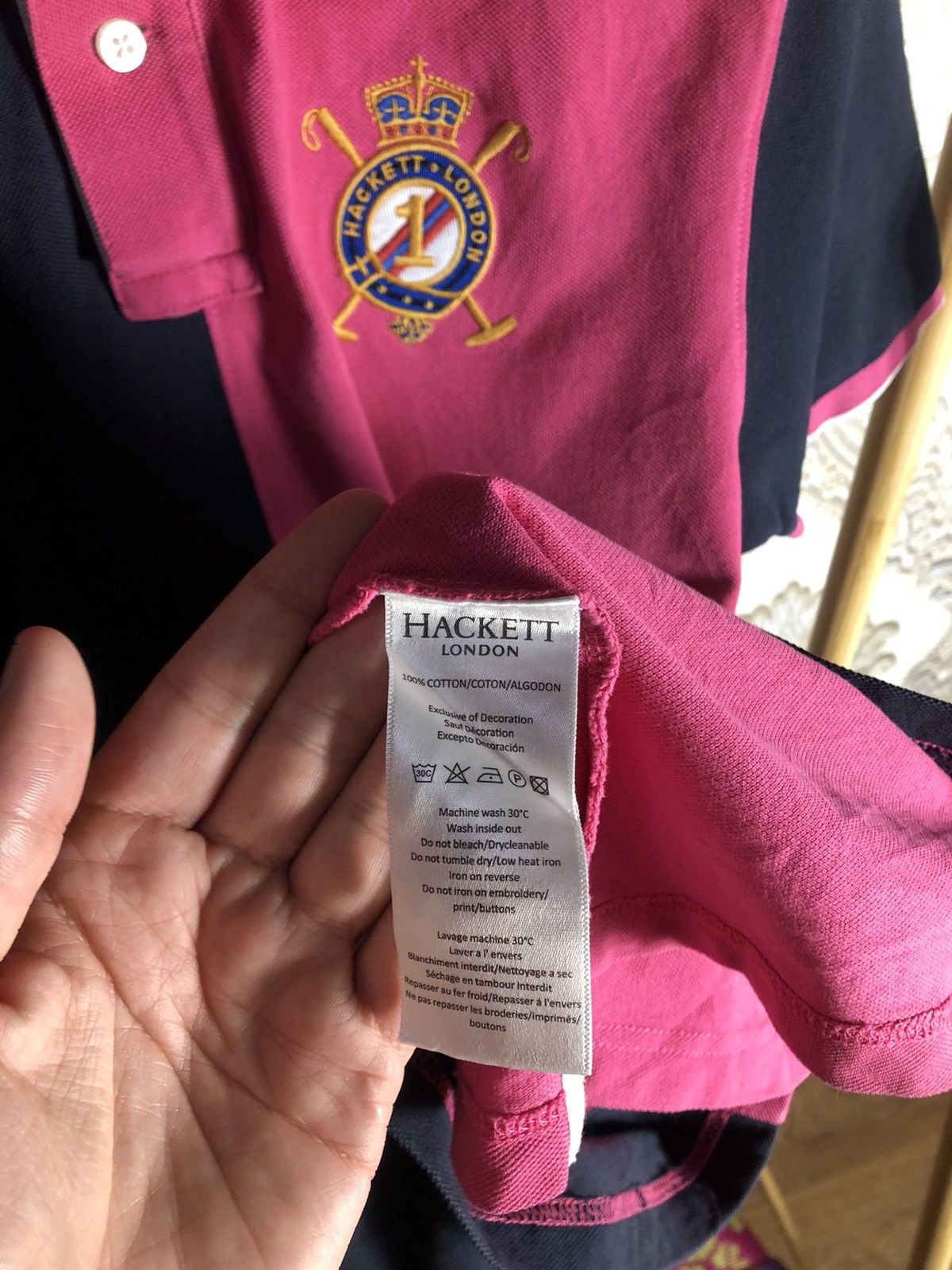 Hackett × Vintage VERY RARE HACKETT POLO ENGLAND STYLE LUXURY DELUX Y2K 90s Size US M / EU 48-50 / 2 - 8 Thumbnail