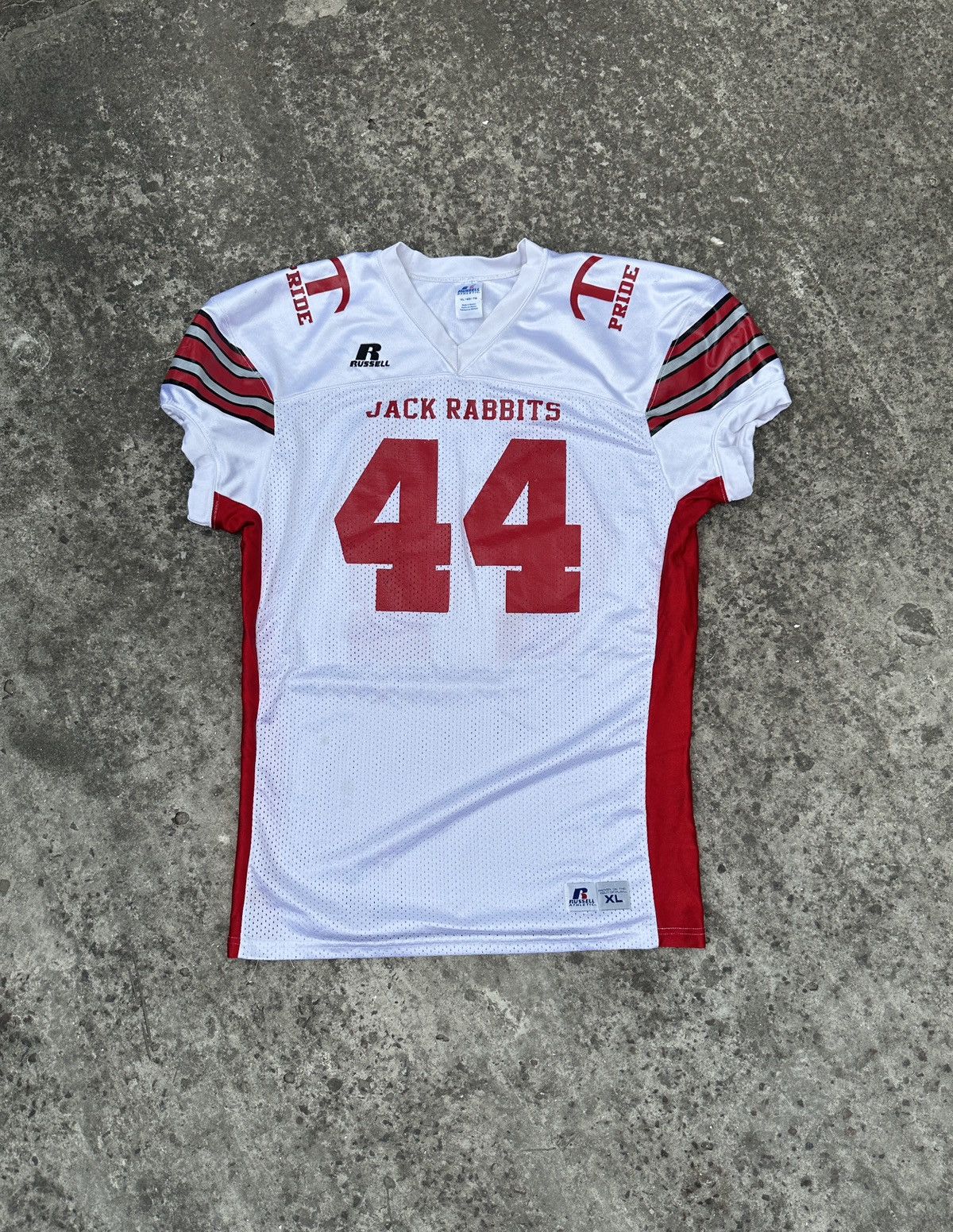 Russell Athletic × Vintage Vintage Russell Pride 44 Jack Rabbits Jersey Streetwear Rare Size US XL / EU 56 / 4 - 1 Thumbnail
