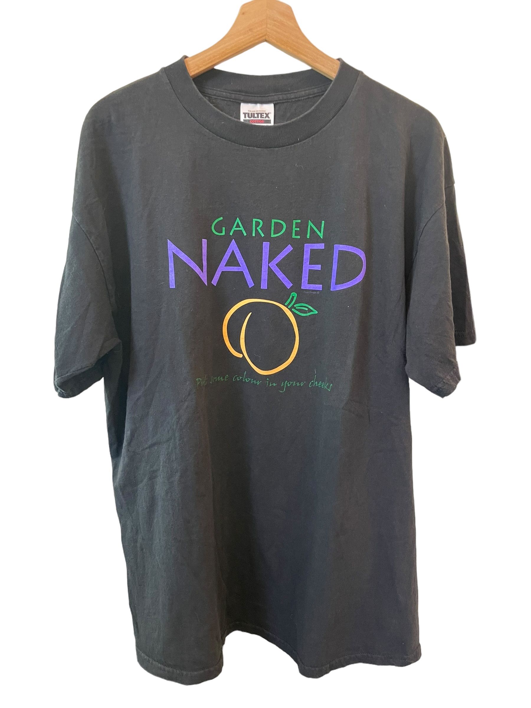 Tultex × Vintage Vintage Garden Naked T-shirt Size US XL / EU 56 / 4 - 1 Thumbnail