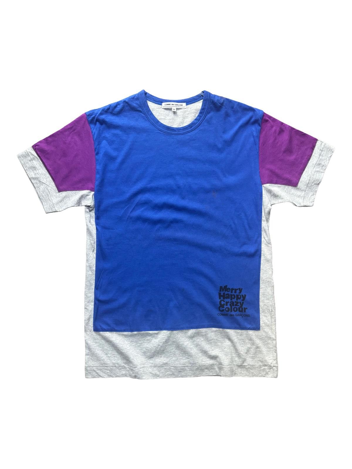 Comme des Garcons Comme des Garçons T Shirt Blue Purple Medium Japan Size US M / EU 48-50 / 2 - 1 Thumbnail