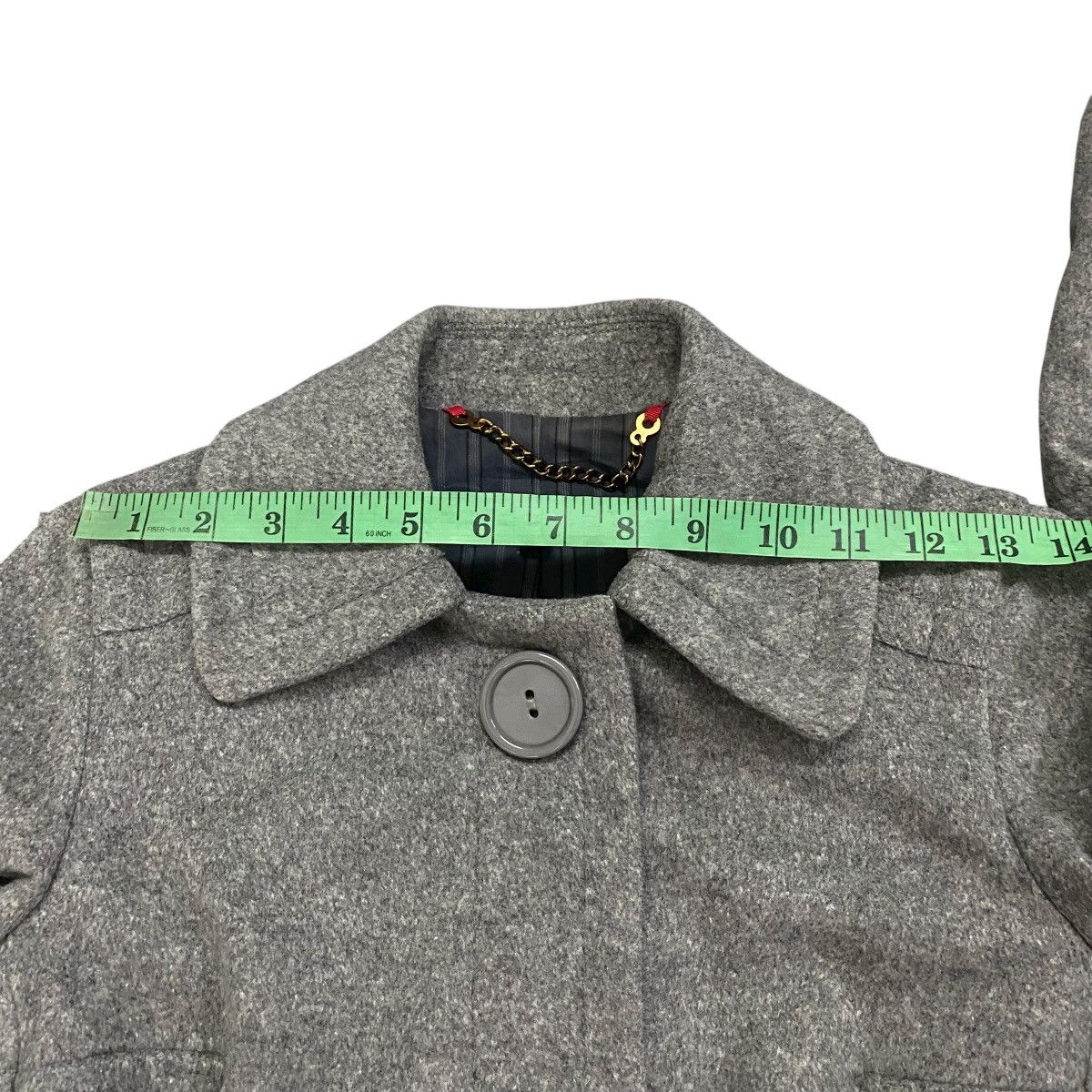 Marc Jacobs Marc By Marc Jacobs Wool Blend Coat XS Size Grey Colour Size XS / US 0-2 / IT 36-38 - 14 Thumbnail