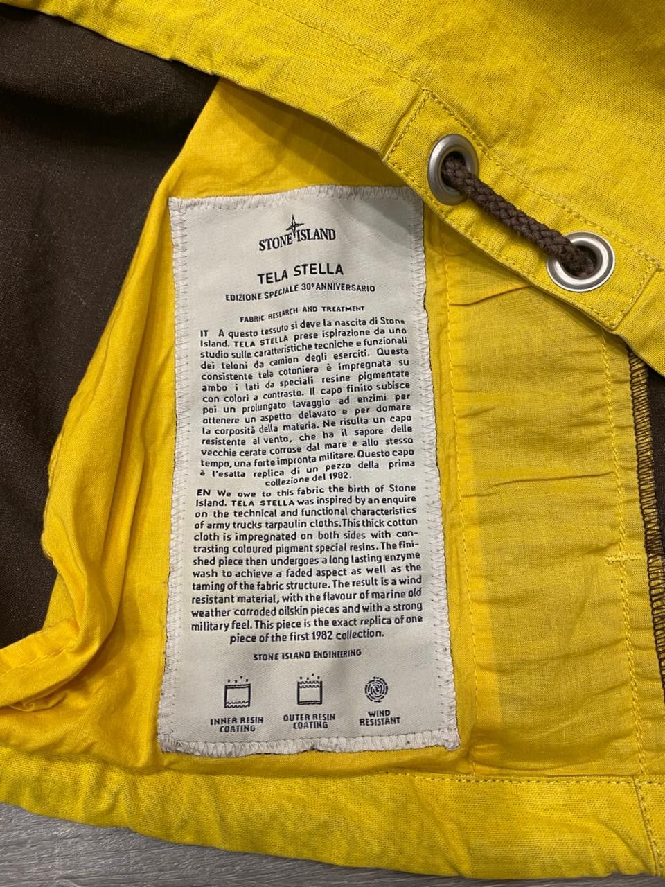 Stone Island Stone island tela stella 30 anniversary vintage Size US M / EU 48-50 / 2 - 6 Thumbnail