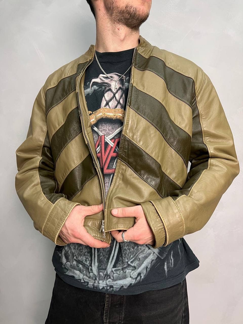 ジャケット・アウター archive civarize leather jacket japanese archive civarize leather jacket japanese label ifsixwasnine