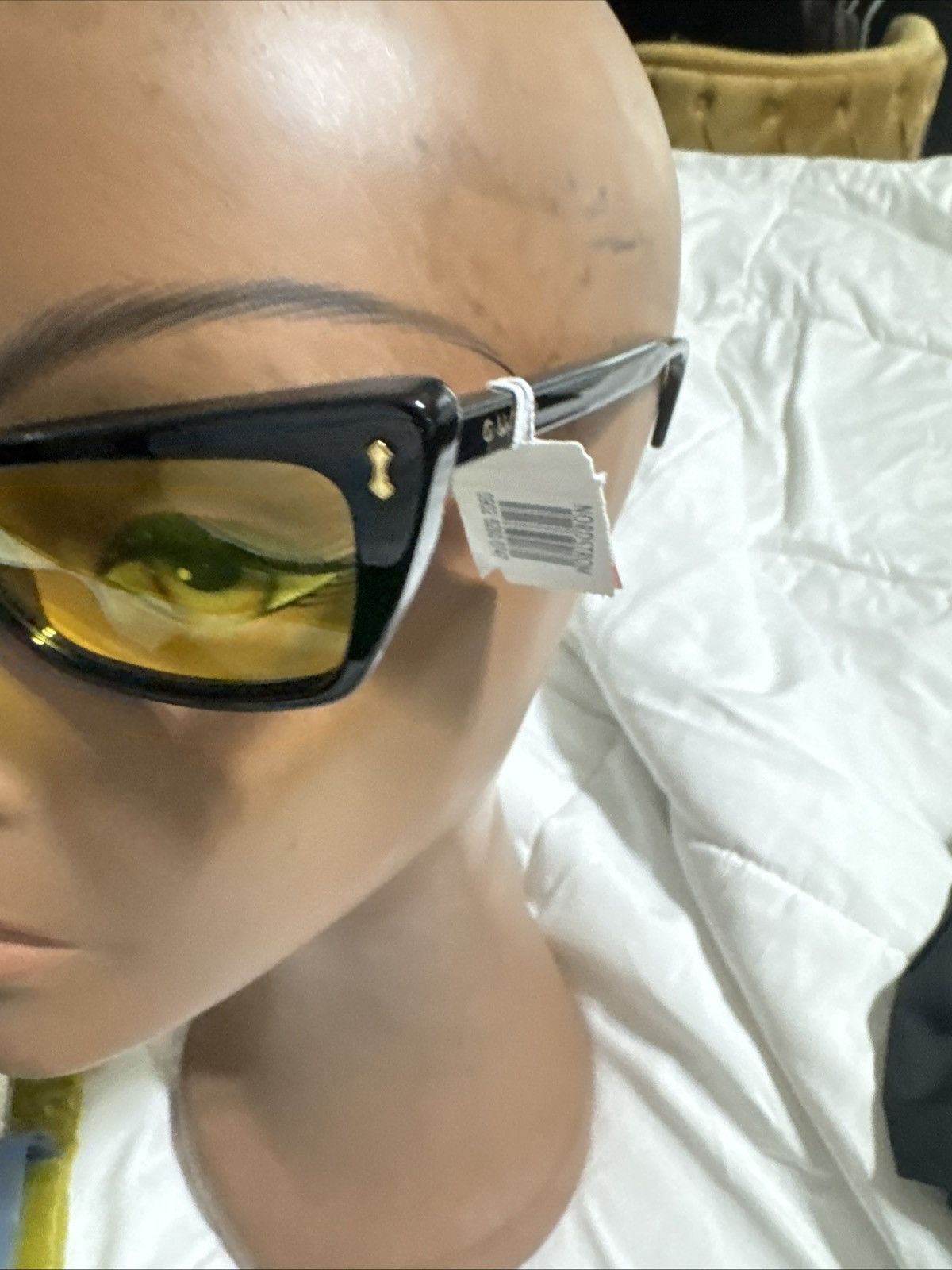 Gucci GUCCI Cat Eye Sunglasses Size ONE SIZE - 4 Thumbnail