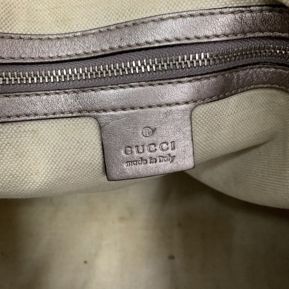 Gucci Gucci Monogram Leather Shoulder Bag Size ONE SIZE - 9 Thumbnail