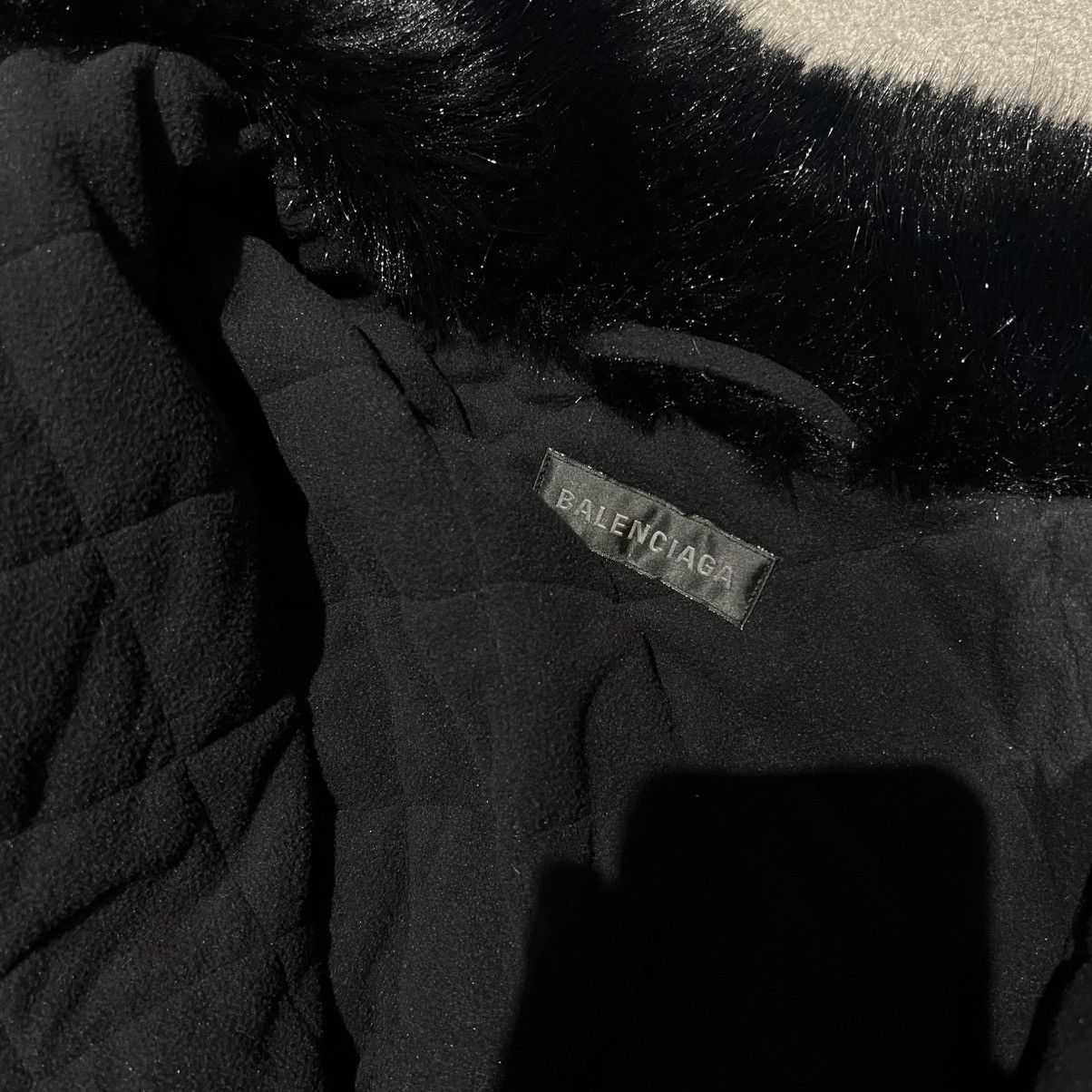 Balenciaga Balenciaga Logo Fur Jacket Size US M / EU 48-50 / 2 - 5 Thumbnail