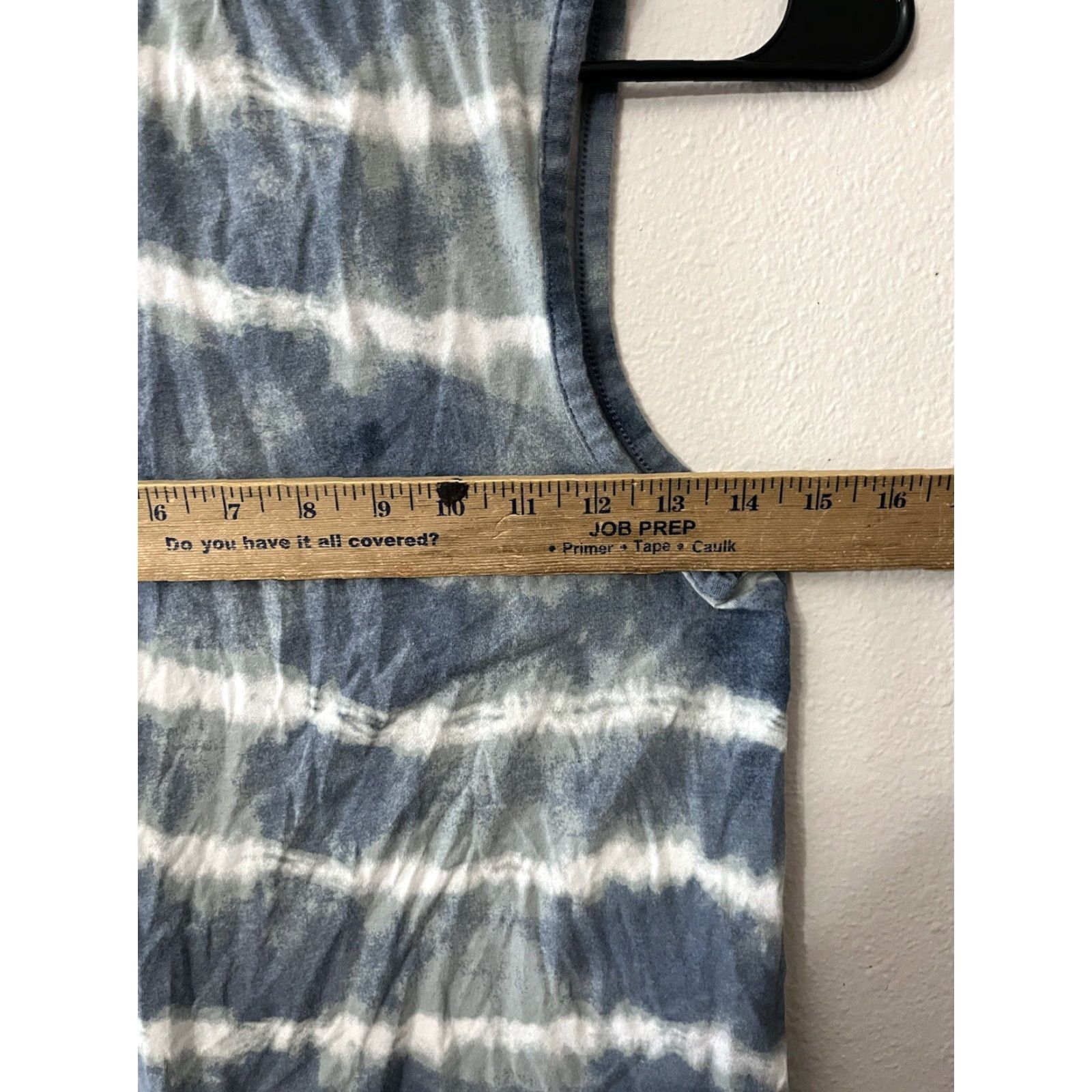 Lucky Brand Lucky Brand Sleep Shirt Sleeveless Adult Small Blue Tie Dye Lounge Womens S/S Stars Cotton Modal Tie-Dye Tank Tee Nightgown Size S / US 4 / IT 40 - 5 Thumbnail