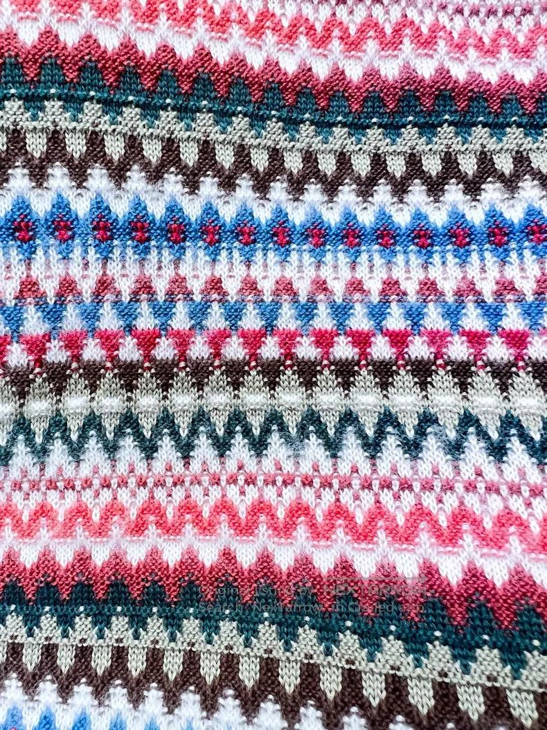 Loro Piana Loro Piana White with colorful stripes cashmere and goat's Size XS / US 0-2 / IT 36-38 - 7 Thumbnail