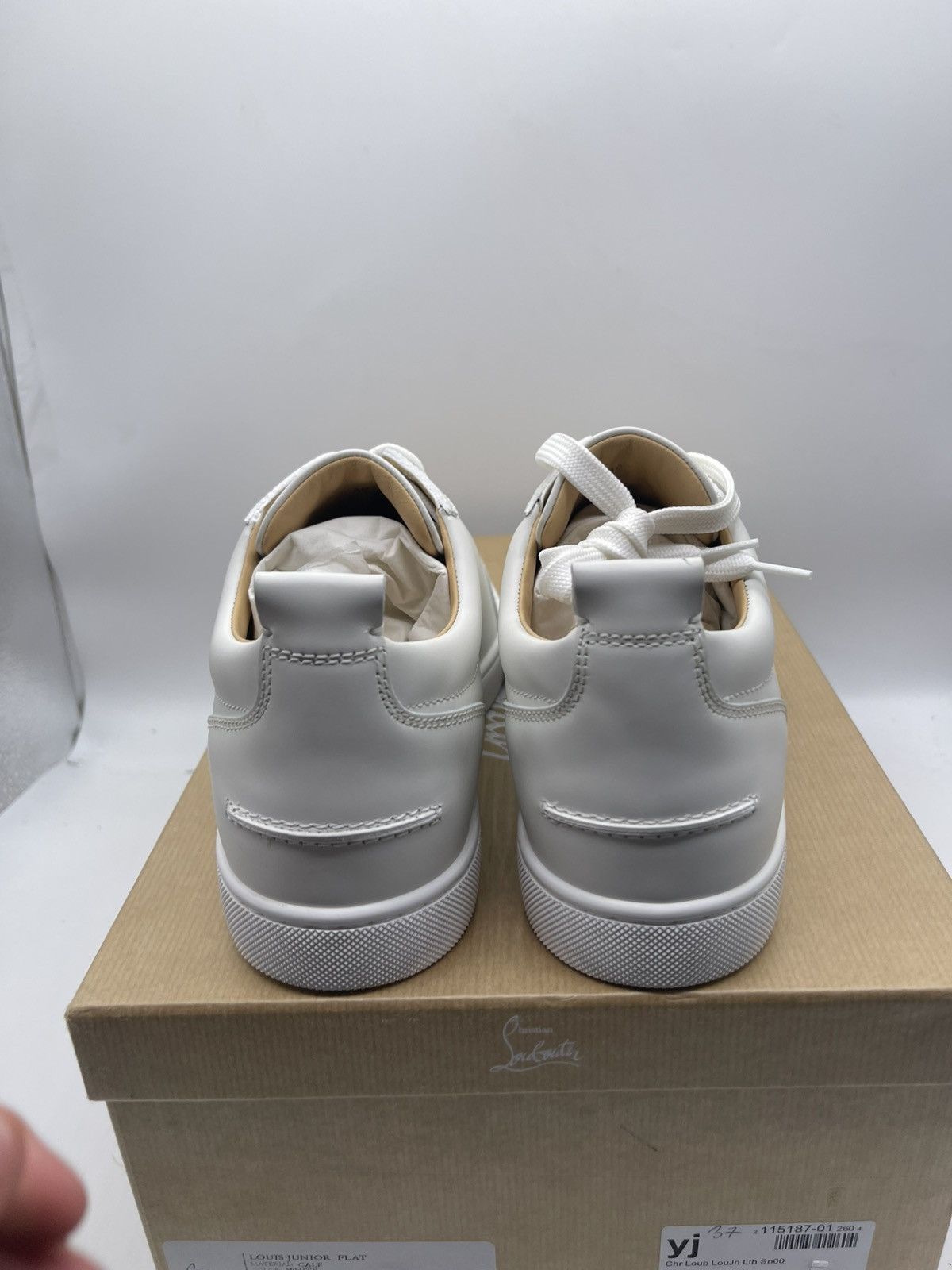 Christian Louboutin Christian Louboutin LOUIS JUNIOR FLAT Size US 7 / EU 40 - 4 Thumbnail