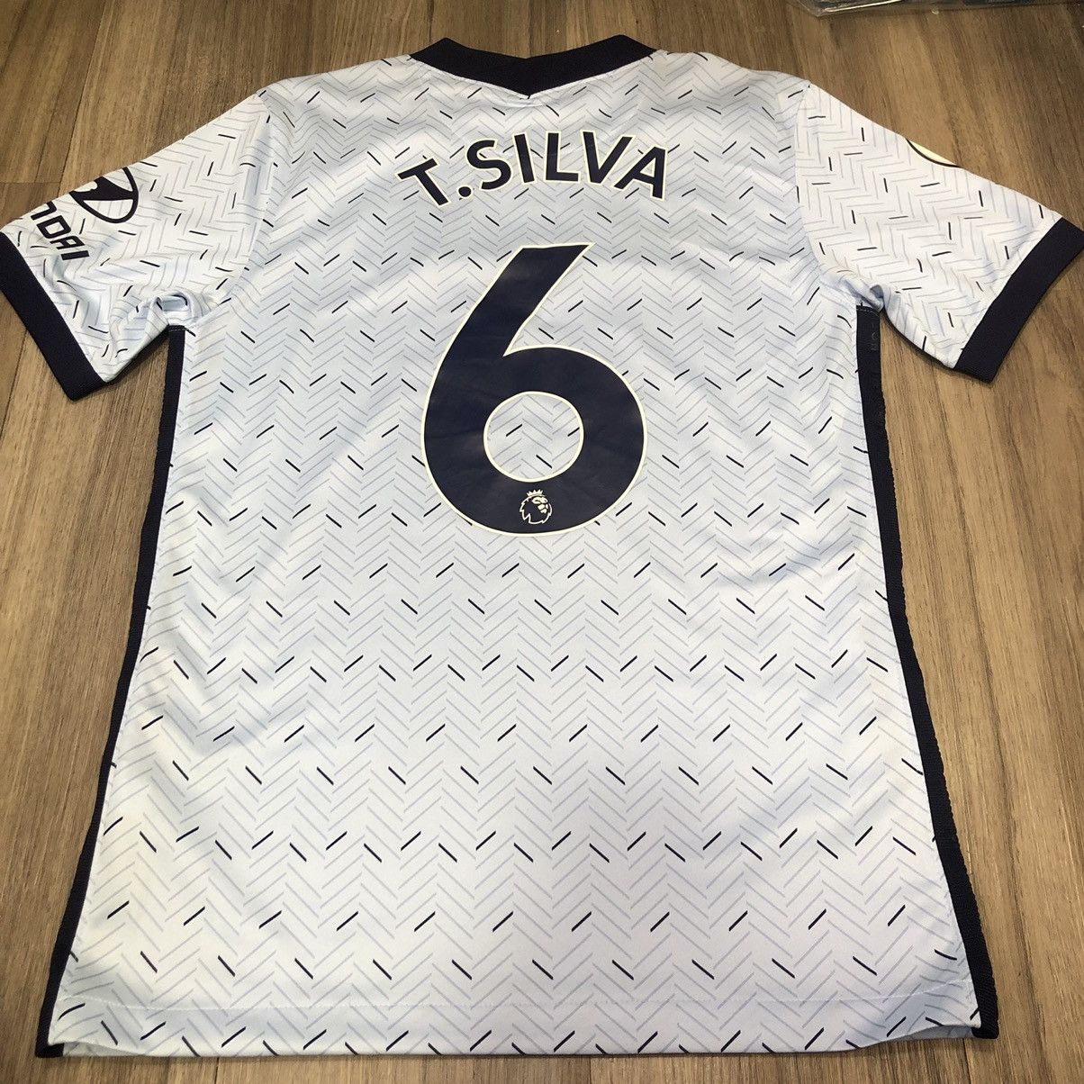 Chelsea Soccer × Nike Chelsea 20/21 away shirt #6 T.Silva Size US S / EU 44-46 / 1 - 3 Thumbnail