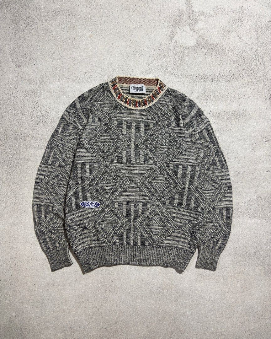 Missoni Vintage Missoni Sweater Size US L / EU 52-54 / 3 - 6 Thumbnail